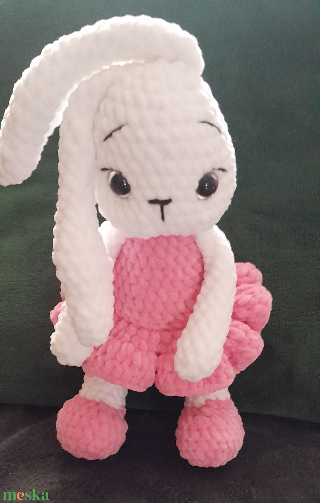 Balerina nyuszi - játék & sport - plüssállat & játékfigura - bagoly - Meska.hu