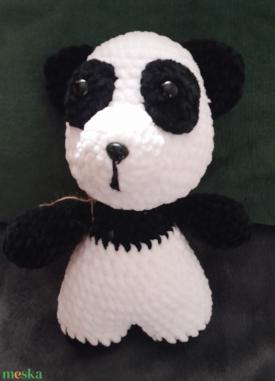 Panda maci - játék & sport - plüssállat & játékfigura - bagoly - Meska.hu