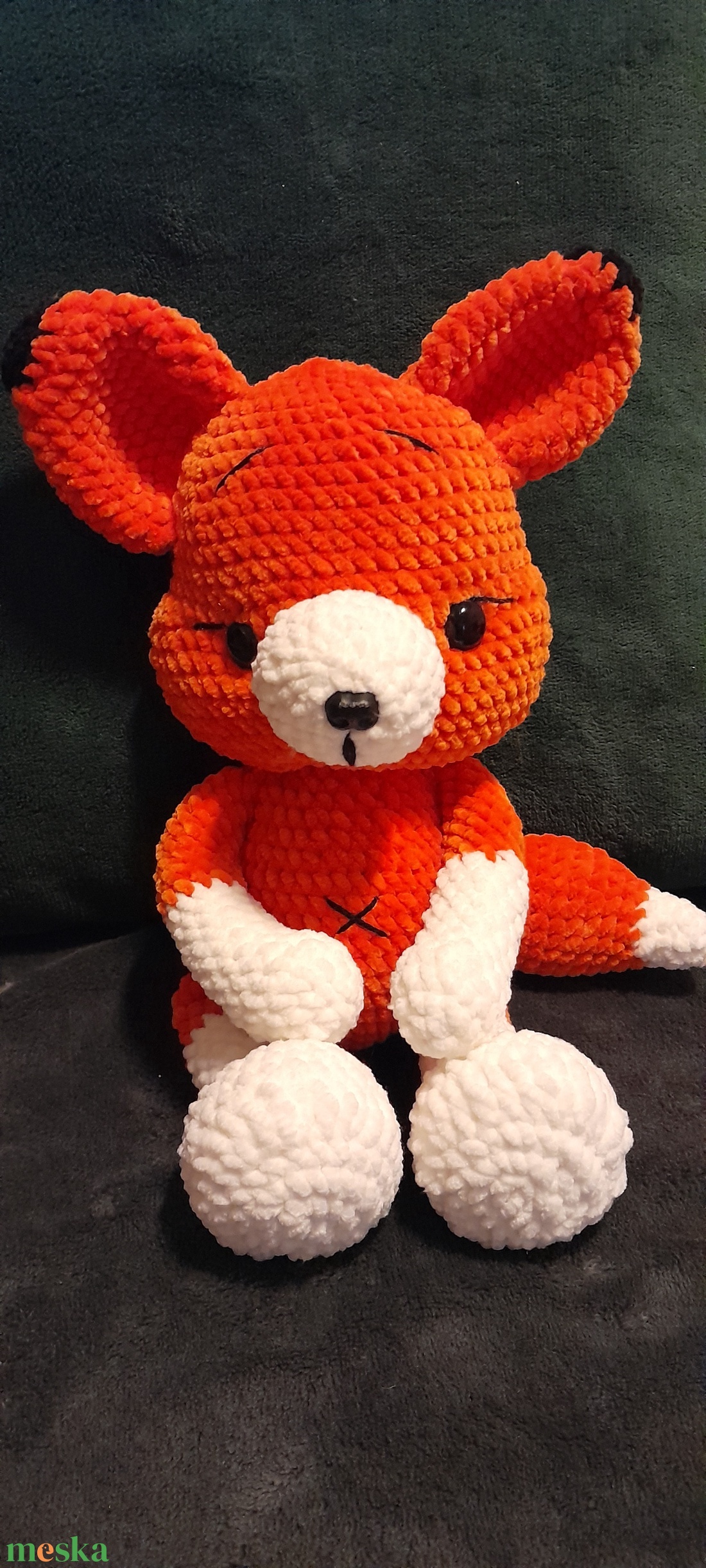 Róka - játék & sport - plüssállat & játékfigura - róka - Meska.hu