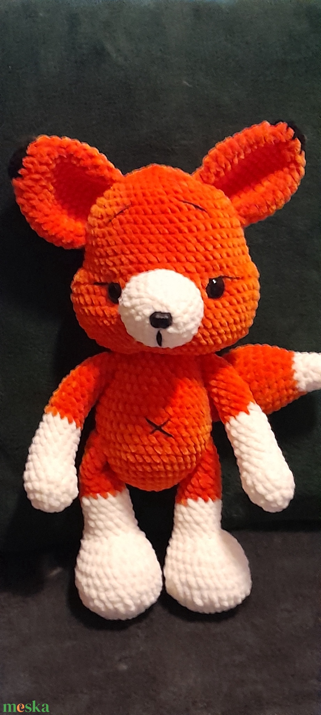 Róka - játék & sport - plüssállat & játékfigura - róka - Meska.hu