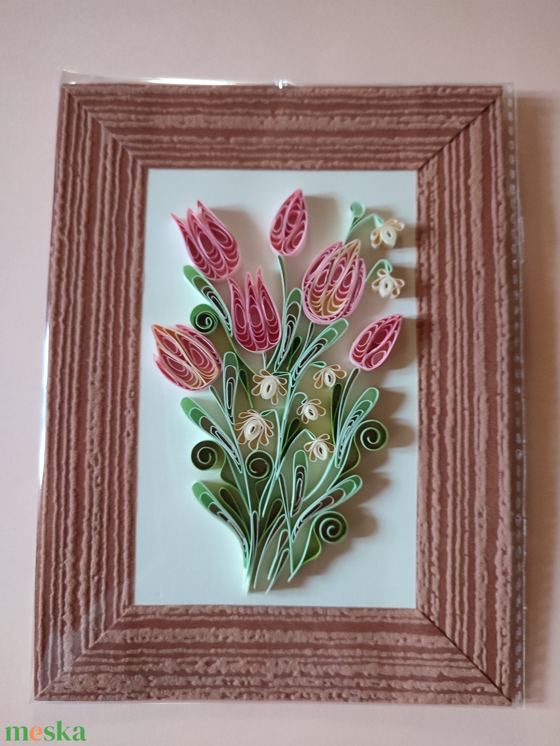 Quilling falikép - otthon & életmód - dekoráció - kép & falikép - 3d képek - Meska.hu