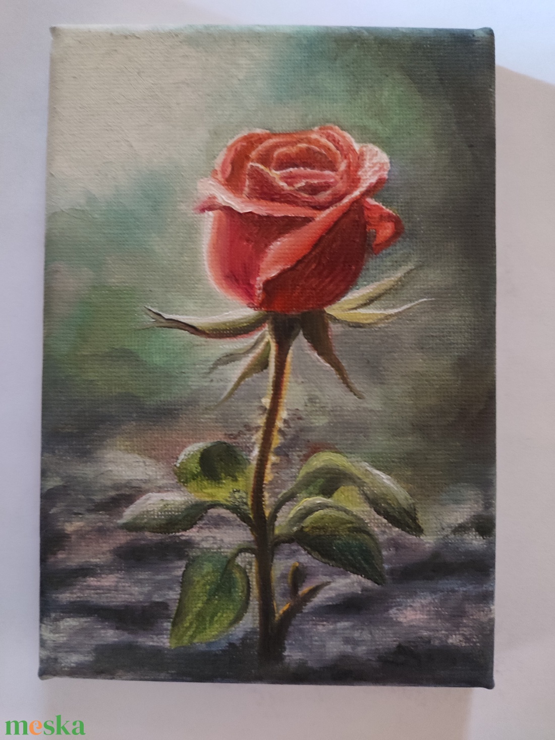 Mini olajfestmény - művészet - festmény - olajfestmény - Meska.hu