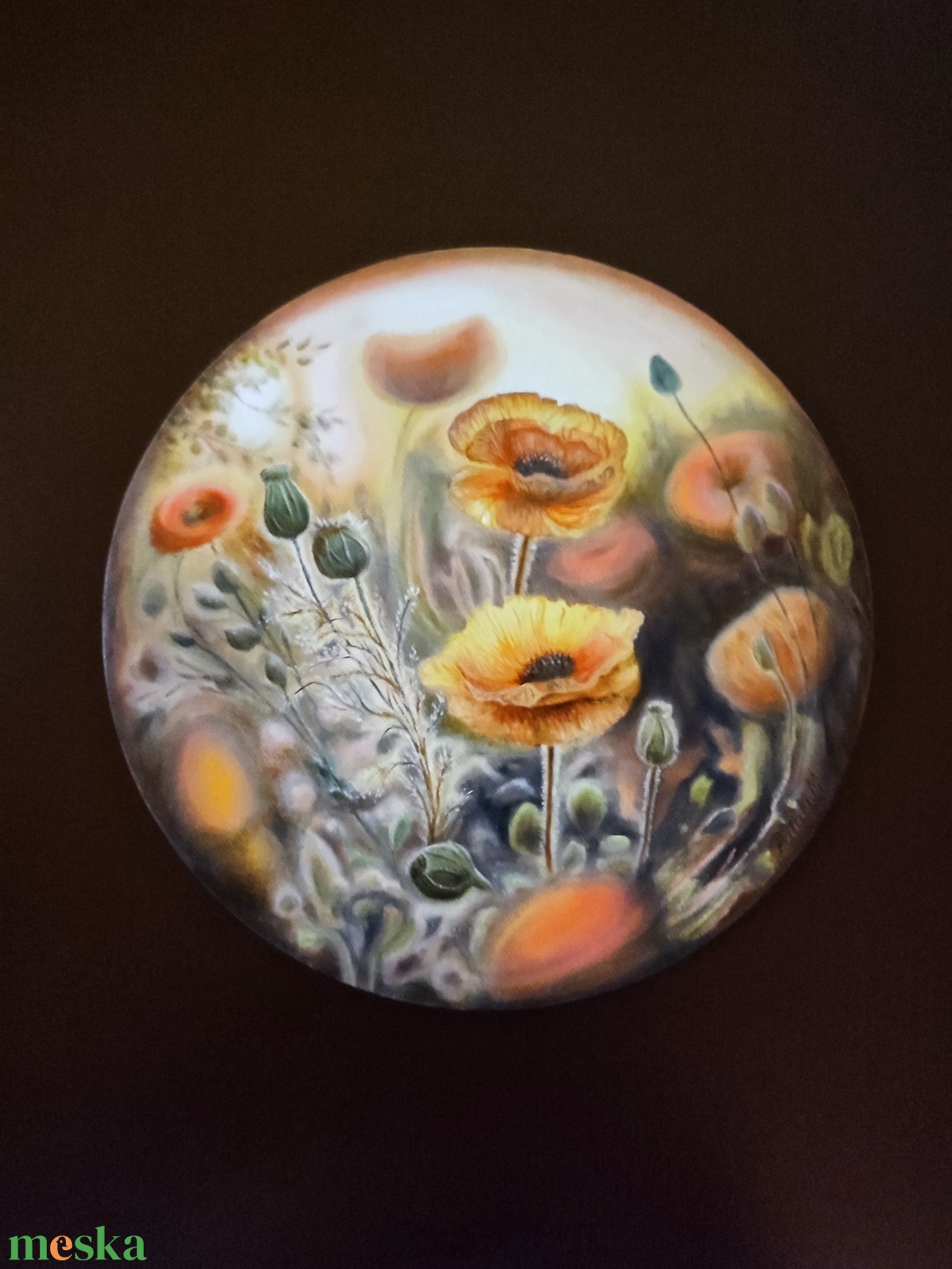 Olajfestmény: Virágok - művészet - festmény - olajfestmény - Meska.hu