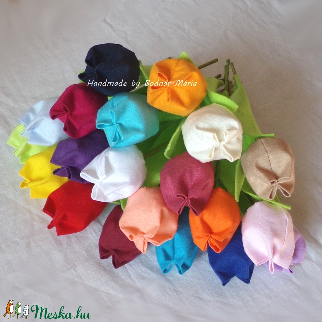 Textil tulipán ( 20 db) - otthon & életmód - dekoráció - Meska.hu Textil tulipán ( 20 db) - otthon & életmód - dekoráció - Meska.hu