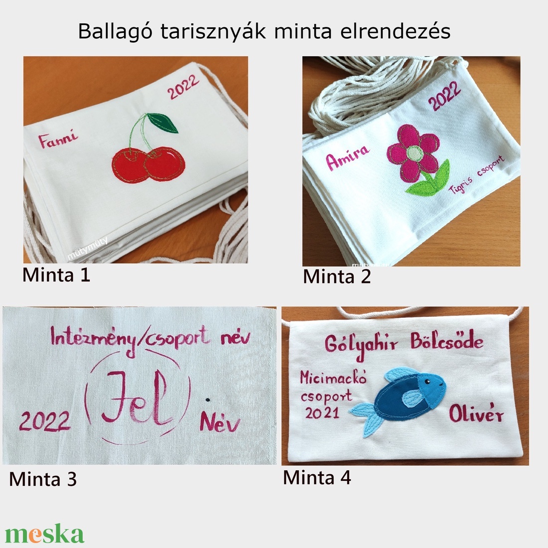 Ballagó tarisznya, ballagási tarisznya, óvodai, bölcsődei, névre szóló - táska & tok - kézitáska & válltáska - tarisznya - Meska.hu