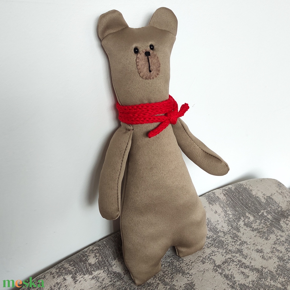 Mackó, textil figura színes sállal. - játék & sport - plüssállat & játékfigura - maci - Meska.hu Mackó, textil figura színes sállal. - játék & sport - plüssállat & játékfigura - maci - Meska.hu