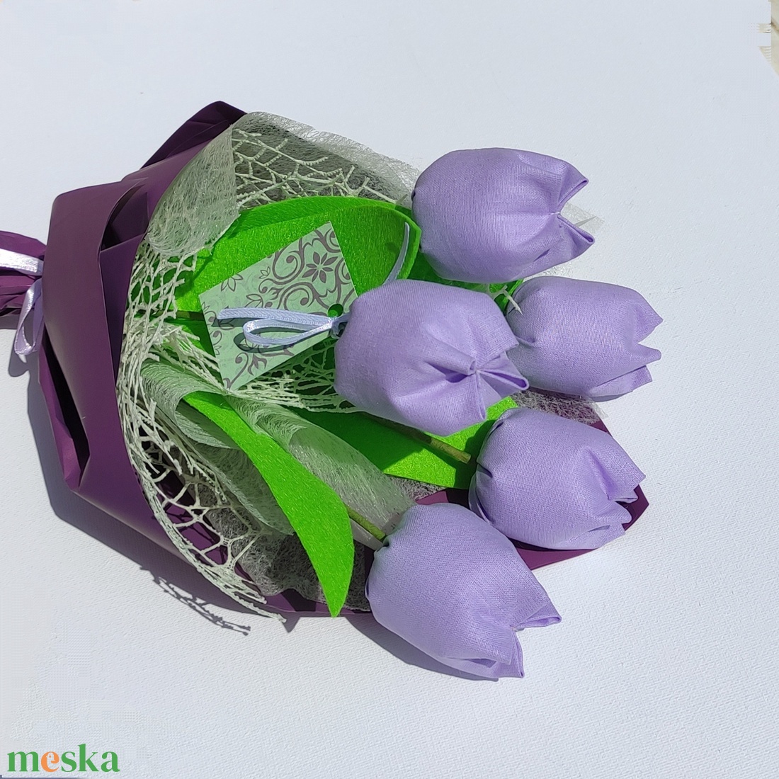 Tulipán csokor, egyszínű örök csokor, 5 szál/cs, egyedi szín - otthon & életmód - dekoráció - virágdísz és tartó - csokor & virágdísz - Meska.hu Tulipán csokor, egyszínű örök csokor, 5 szál/cs, egyedi szín - otthon & életmód - dekoráció - virágdísz és tartó - csokor & virágdísz - Meska.hu