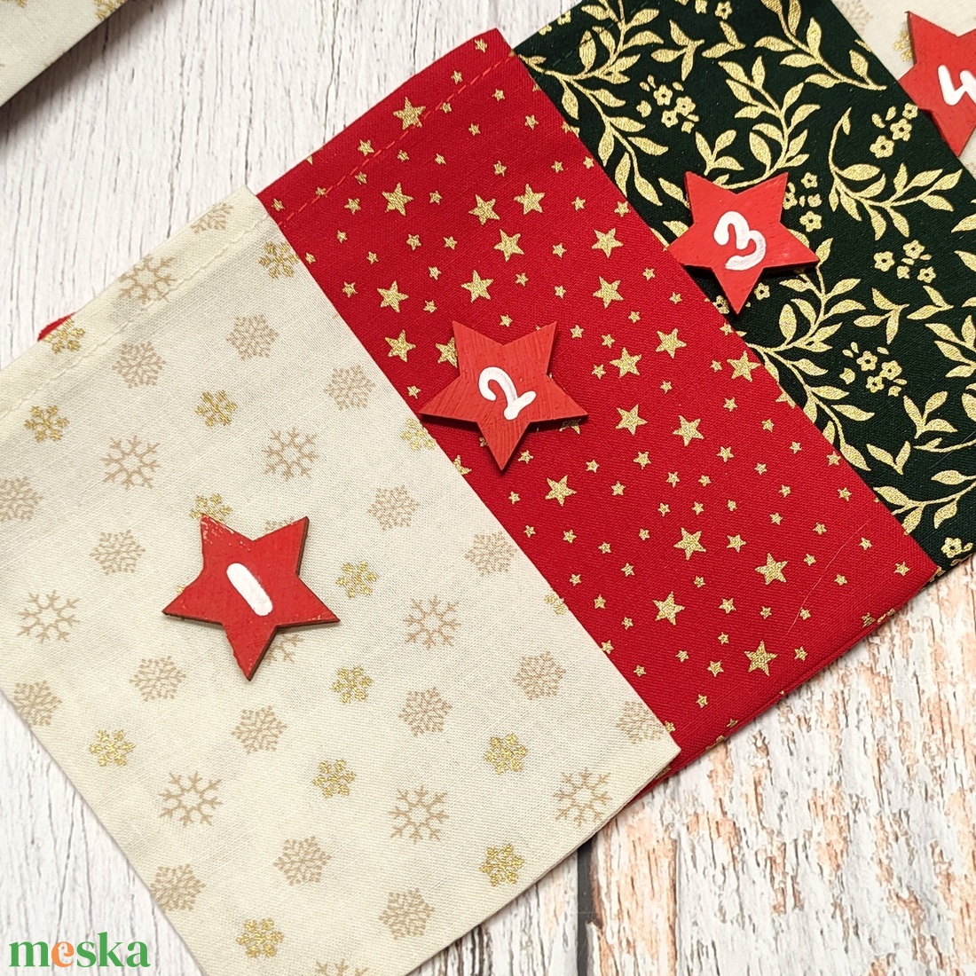 Adventi naptár -több méret - karácsony - adventi díszek - adventi naptár - Meska.hu