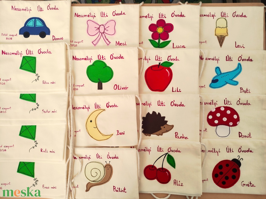 Ballagó tarisznya egyedi megrendelésre - táska & tok - kézitáska & válltáska - tarisznya - Meska.hu