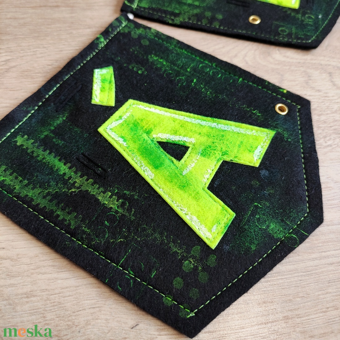 Névre szóló egyedi girland - baba - mama - babaszoba dekoráció - babaszoba füzér, girland  - Meska.hu