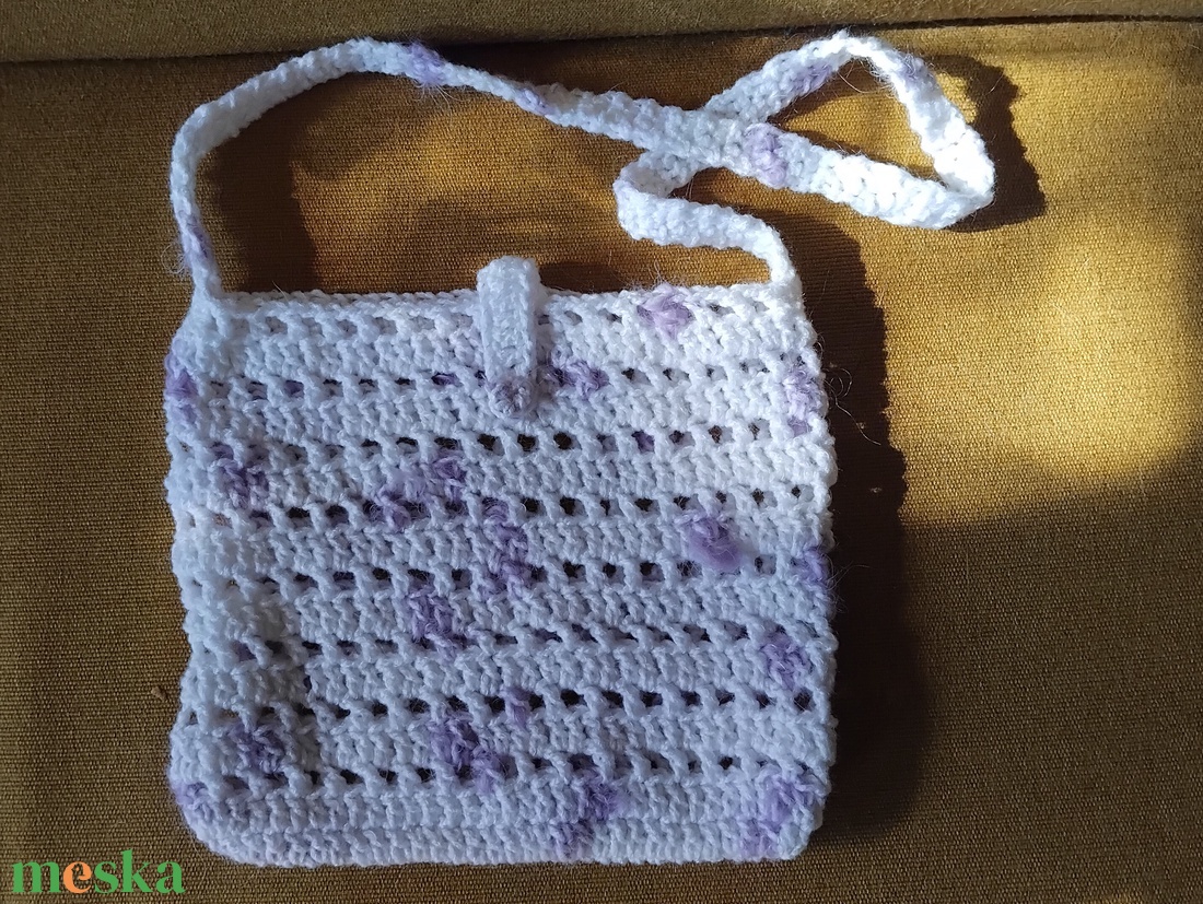 Vidám nyári táska - diy (csináld magad) - szabásminta, útmutató - horgolási minta - Meska.hu