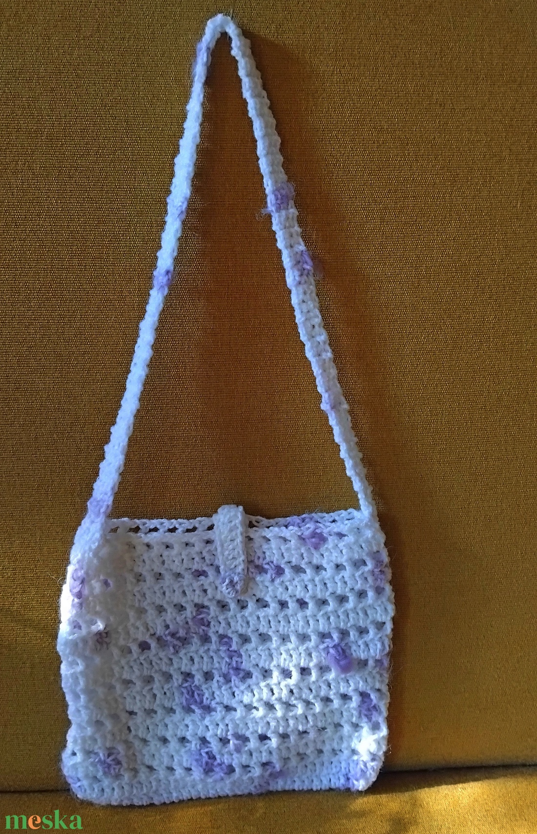 Vidám nyári táska - diy (csináld magad) - szabásminta, útmutató - horgolási minta - Meska.hu