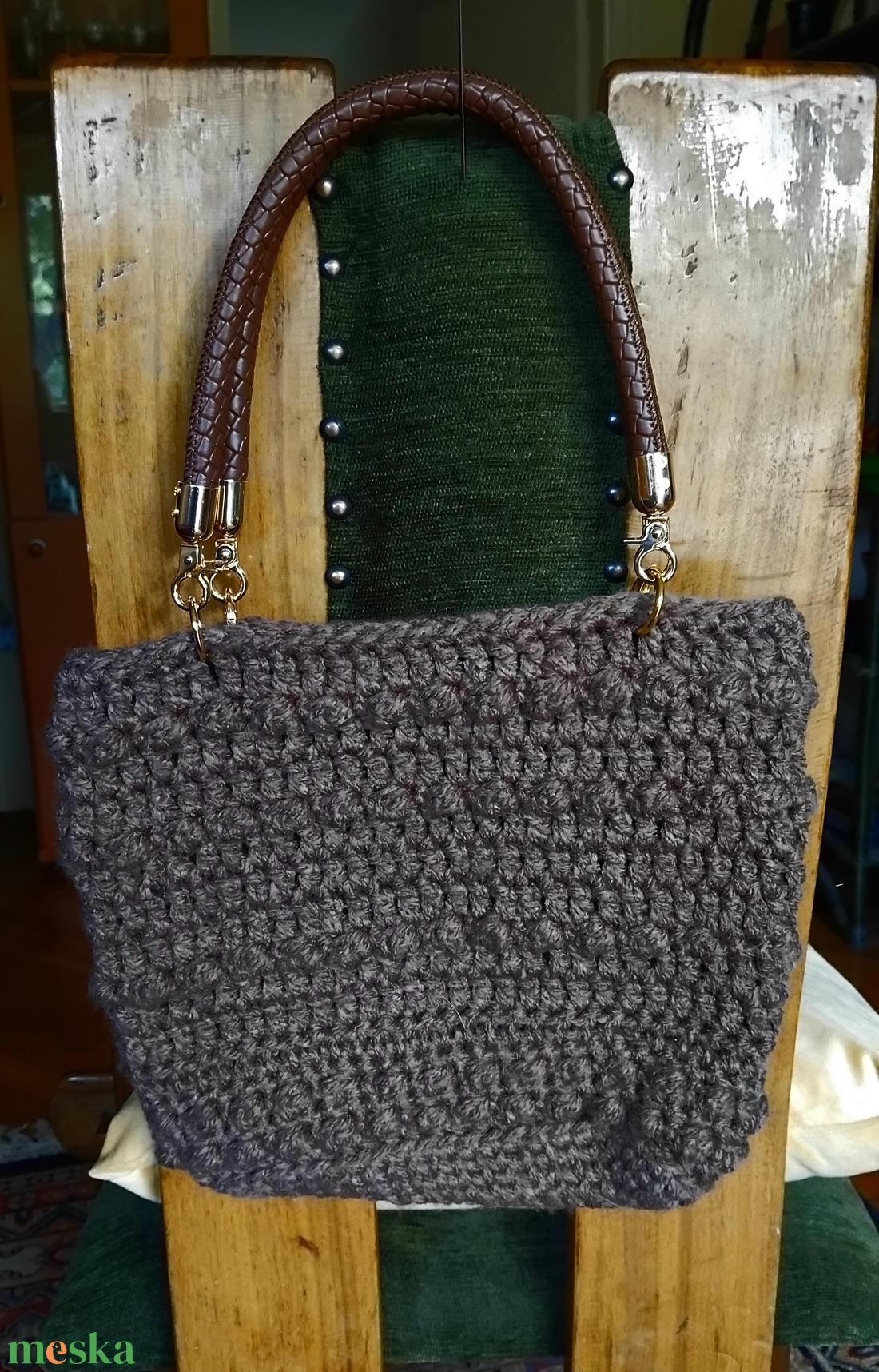 Horgolt kézitáska - diy (csináld magad) - szabásminta, útmutató - horgolási minta - Meska.hu Horgolt kézitáska - diy (csináld magad) - szabásminta, útmutató - horgolási minta - Meska.hu
