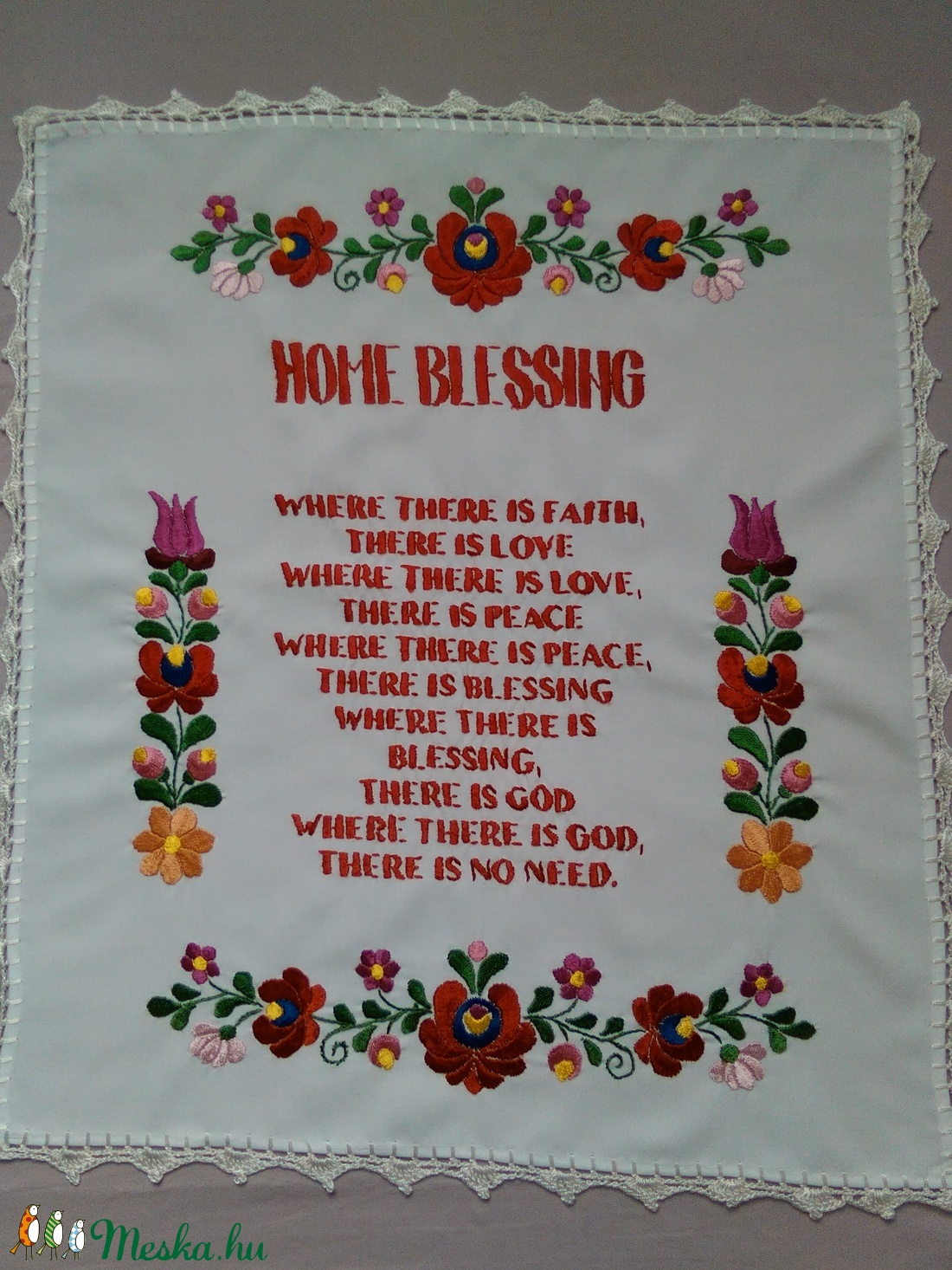 Home blessing- angol nyelvű házi áldás - otthon & lakás - dekoráció - Meska.hu
