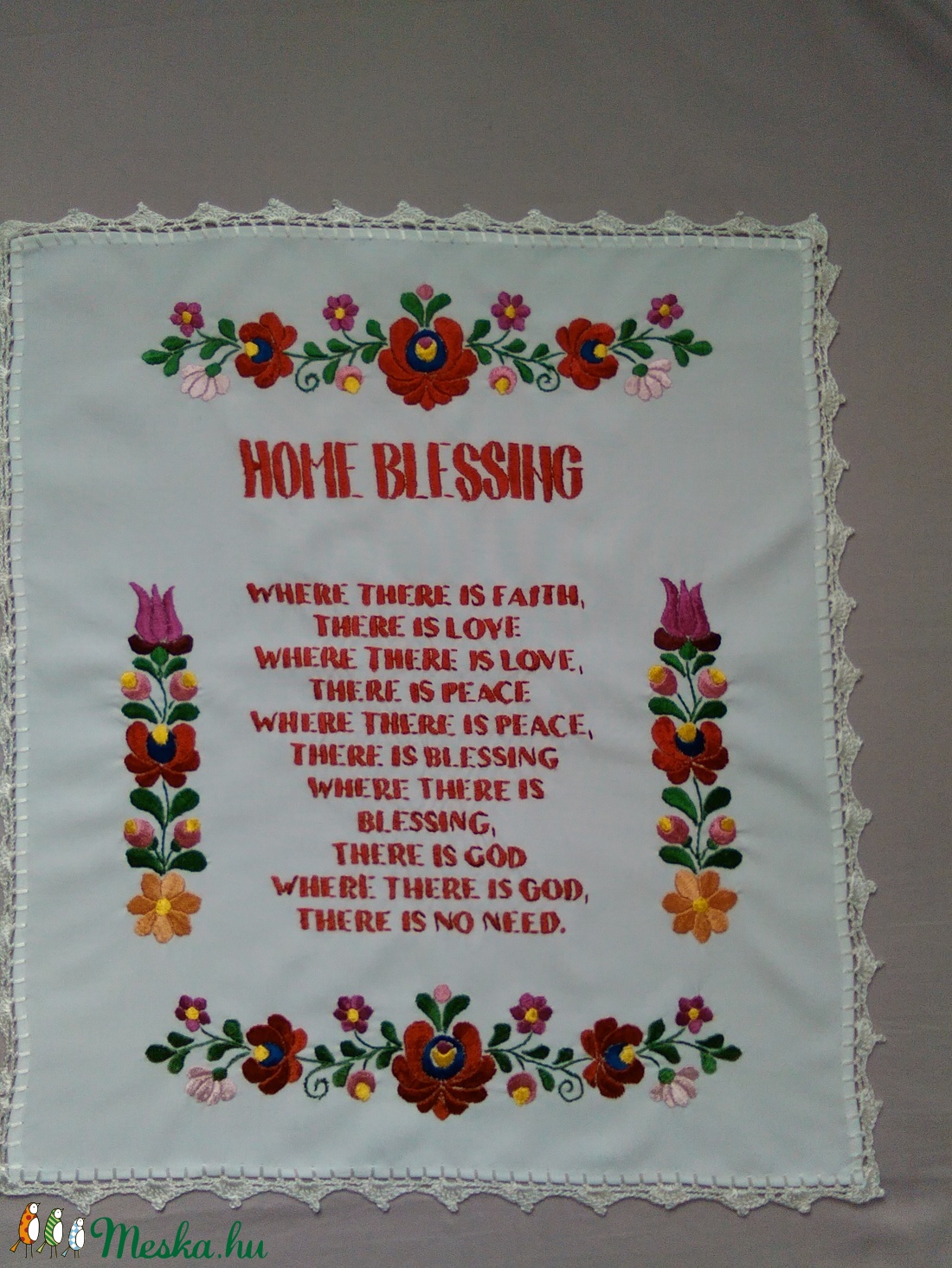Home blessing- angol nyelvű házi áldás - otthon & lakás - dekoráció - Meska.hu