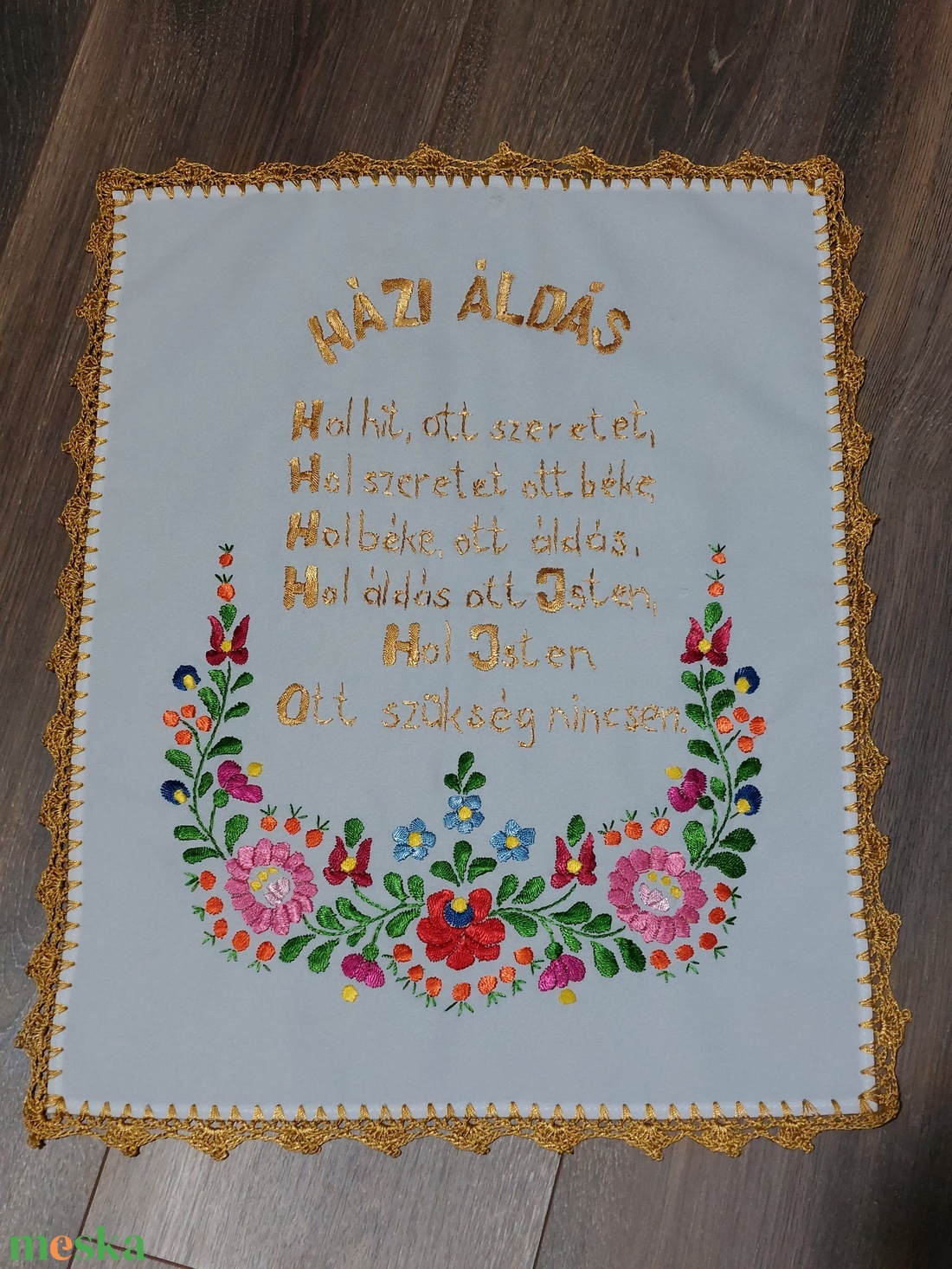 Matyó házi áldás - otthon & életmód - vallás - házi áldás - Meska.hu Matyó házi áldás - otthon & életmód - vallás - házi áldás - Meska.hu