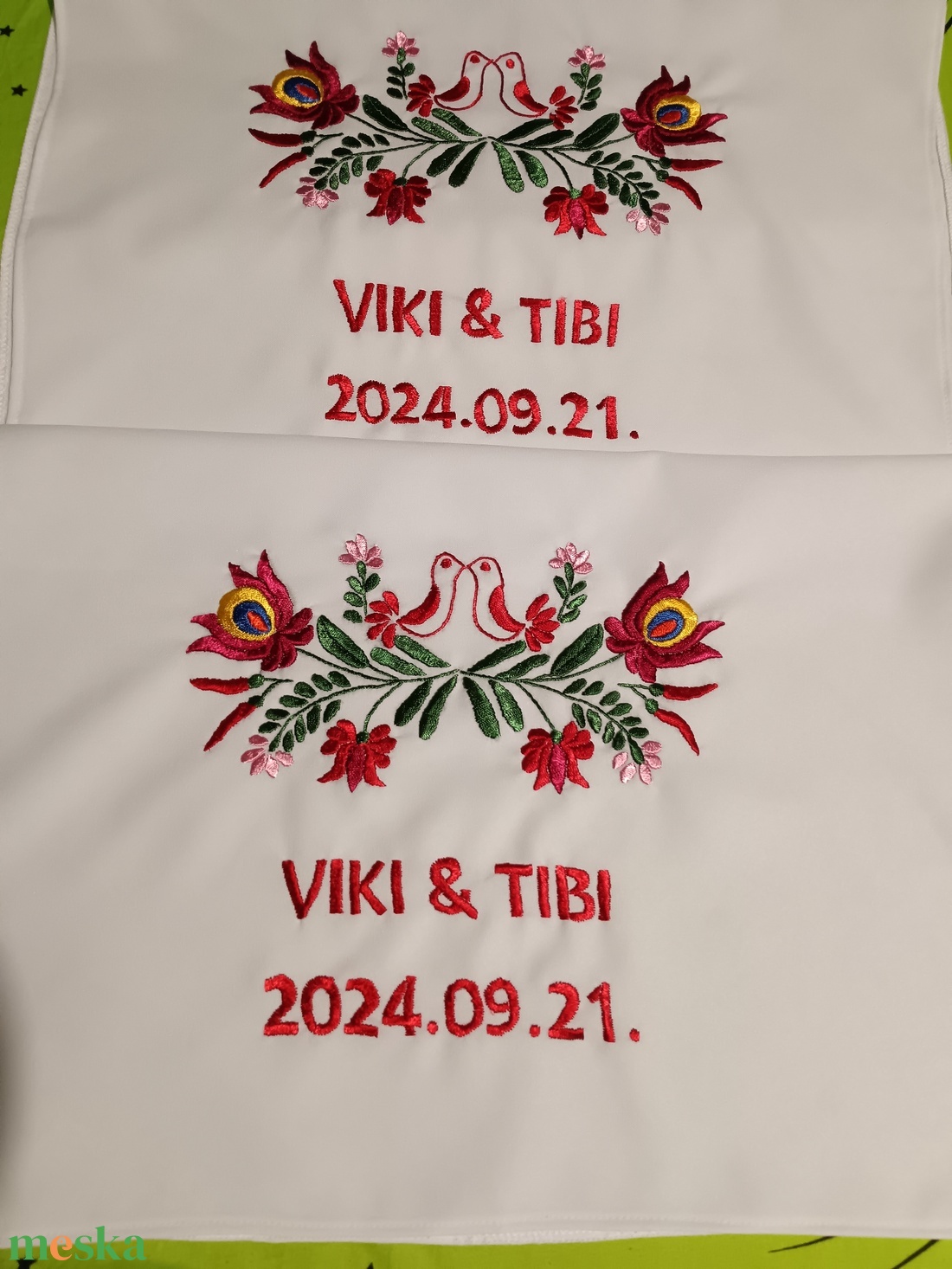 Násznagy kendő - esküvő - kiegészítők - Meska.hu