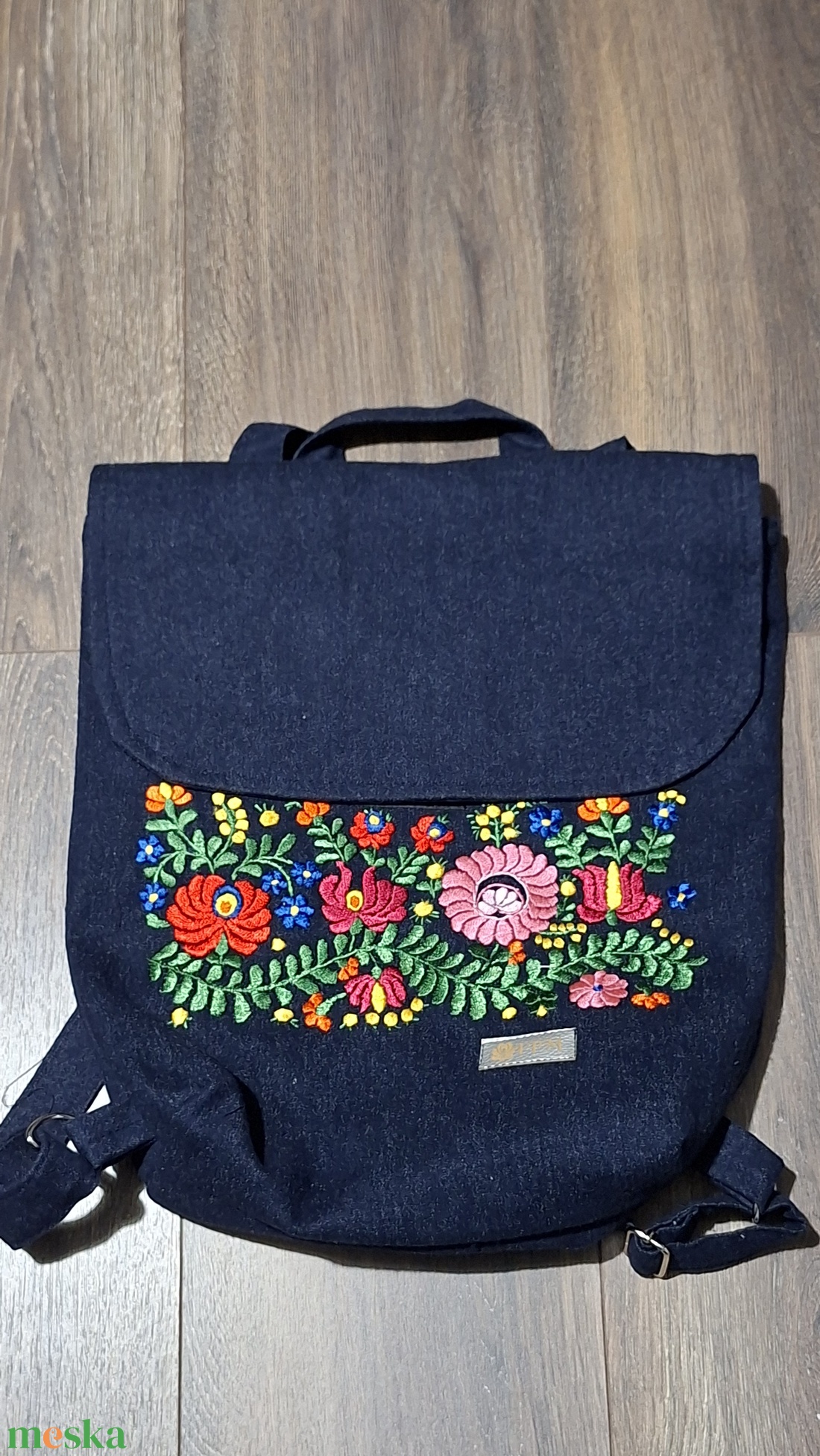 H�mzett hátizsák  - táska & tok - hátizsák - kishátizsák - Meska.hu