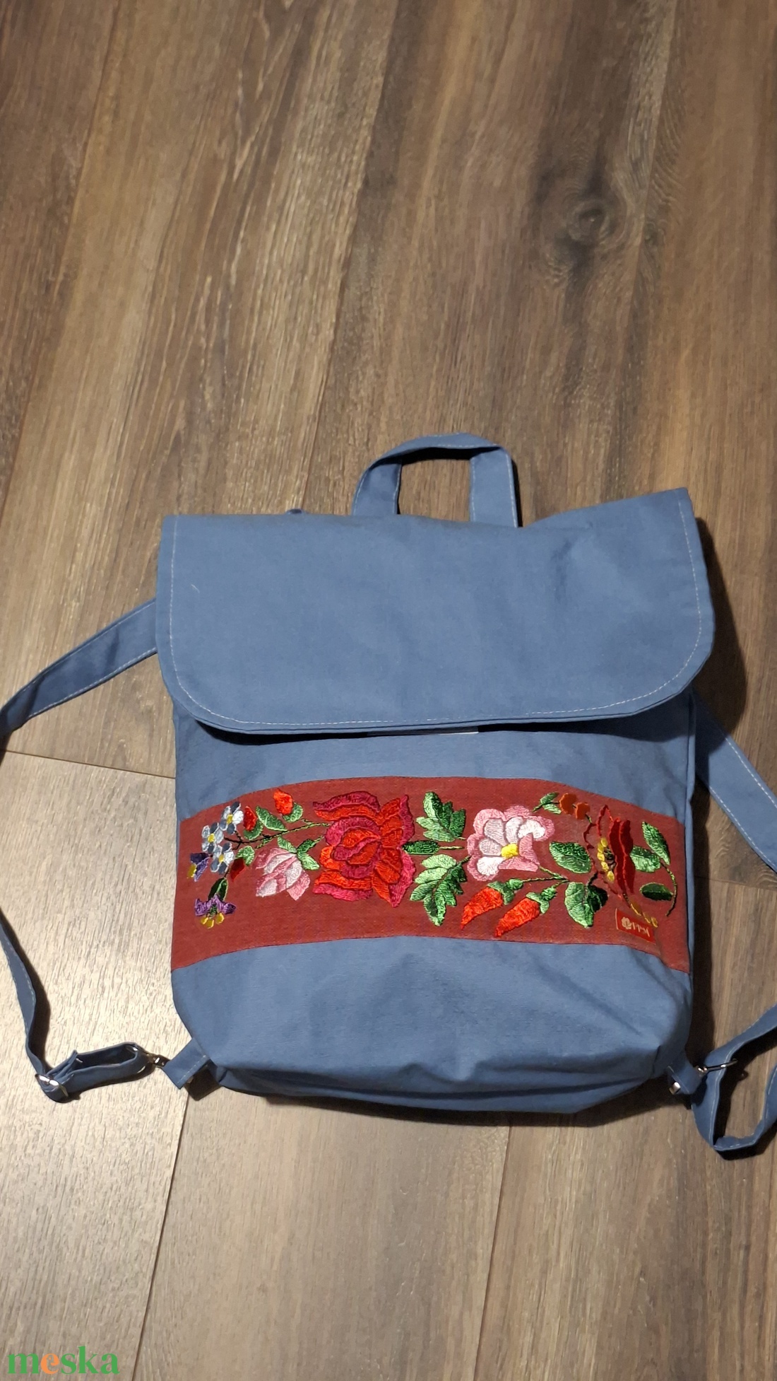 H�mzett hátizsák  - táska & tok - hátizsák - kishátizsák - Meska.hu