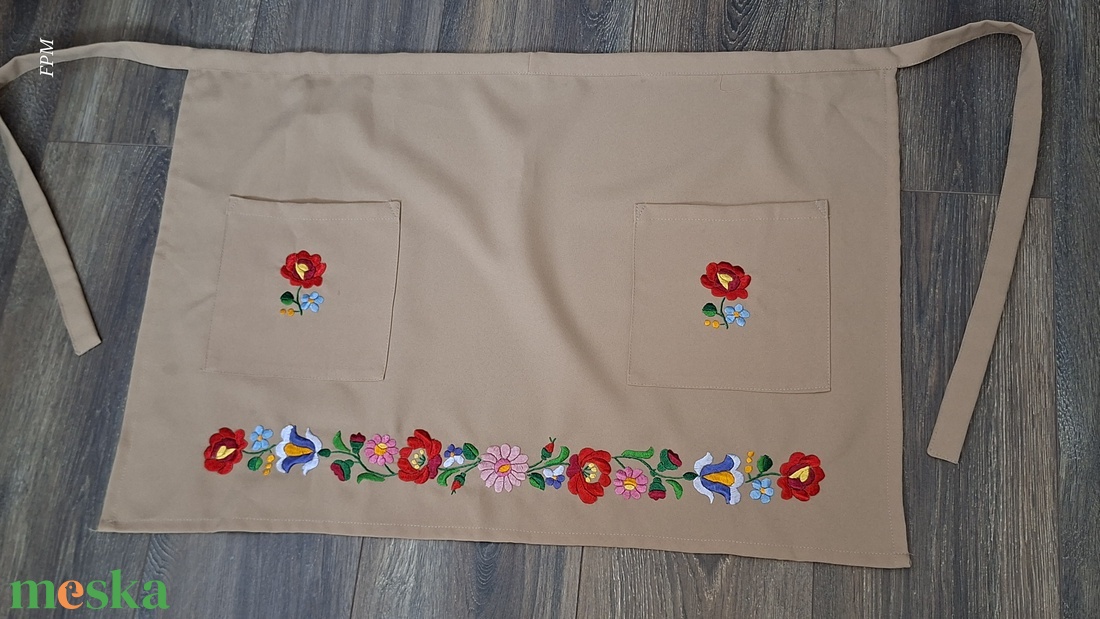 Matyó kötény   - otthon & életmód - konyhafelszerelés, tálalás - konyhai textil - kötény - Meska.hu