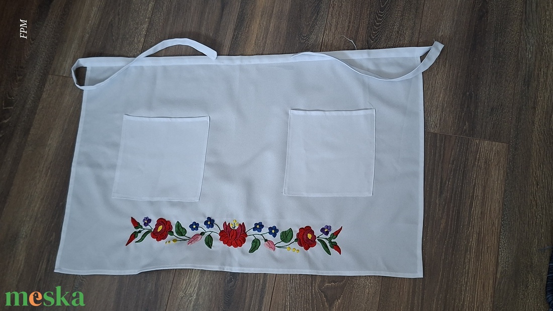 Matyó kötény   - otthon & életmód - konyhafelszerelés, tálalás - konyhai textil - kötény - Meska.hu
