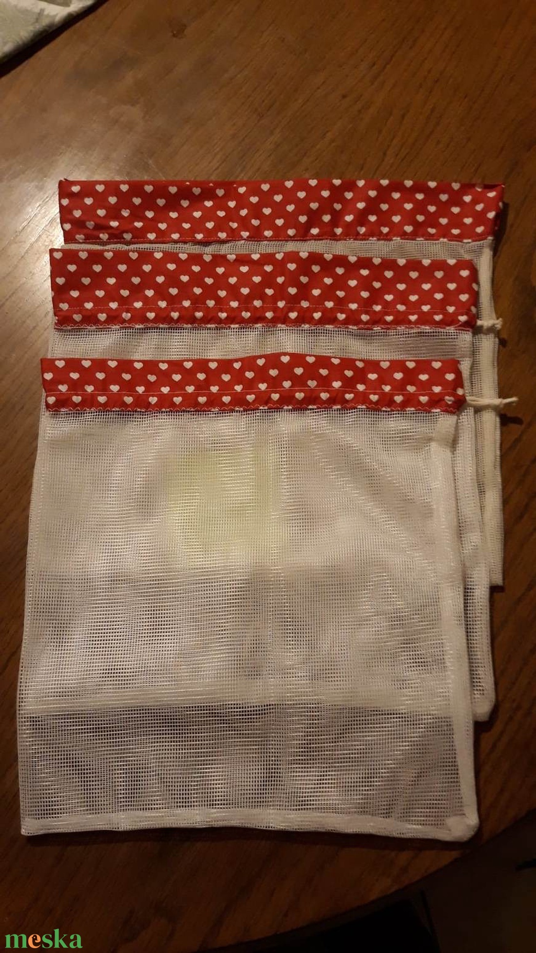 3 darabos, szivecskés ökozsák bevásárláshoz ( nowaste zöldséges-gyümölcsös tasak) - táska & tok - bevásárlás & shopper táska - zöldség/gyümölcs zsák - Meska.hu 3 darabos, szivecskés ökozsák bevásárláshoz ( nowaste zöldséges-gyümölcsös tasak) - táska & tok - bevásárlás & shopper táska - zöldség/gyümölcs zsák - Meska.hu