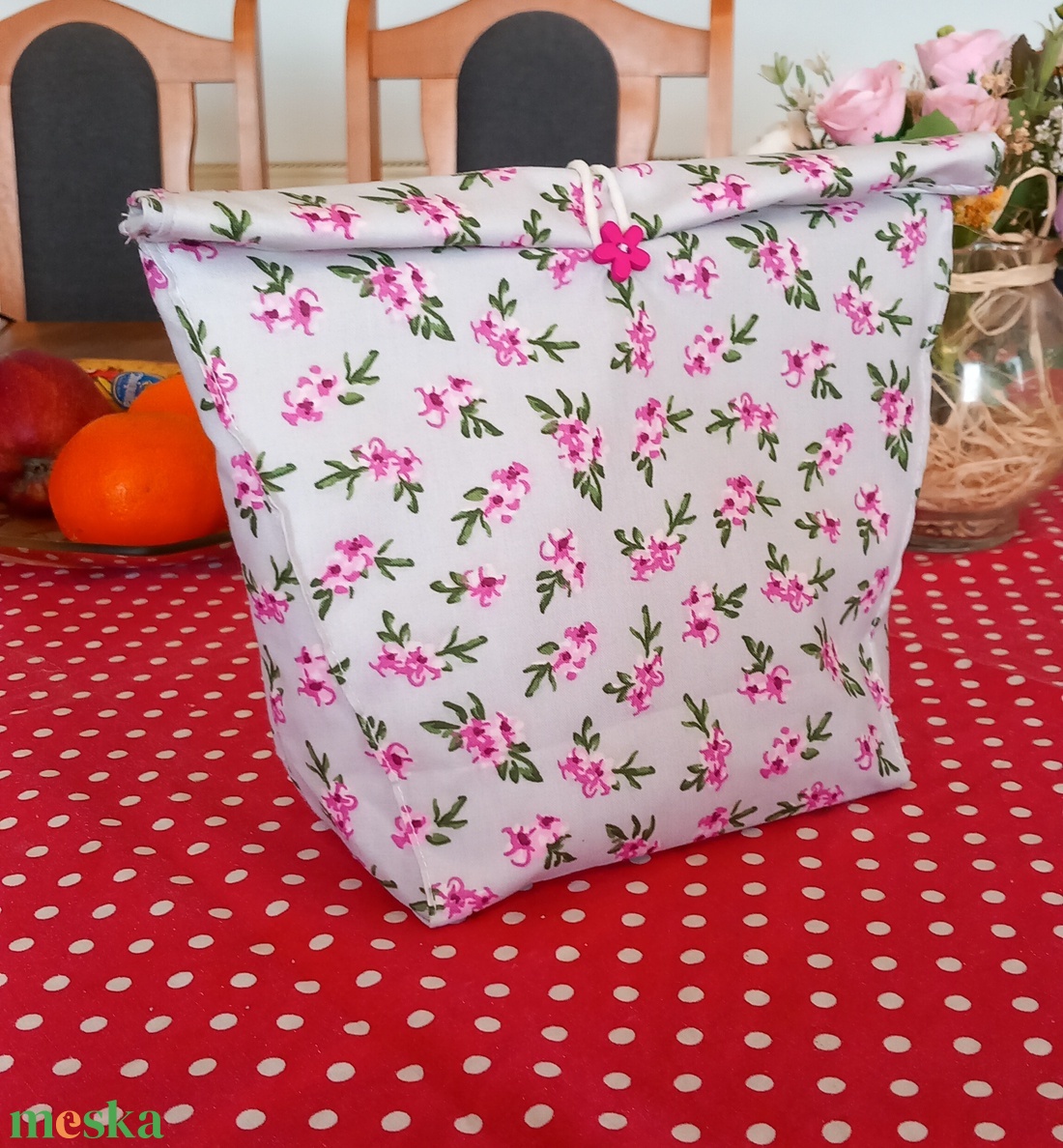 Apró virágmintás,  kedves kis uzsonnás tasak, snack bag - táska & tok - uzsonna- & ebéd tartó - ebéd tasak, doboz - Meska.hu Apró virágmintás,  kedves kis uzsonnás tasak, snack bag - táska & tok - uzsonna- & ebéd tartó - ebéd tasak, doboz - Meska.hu