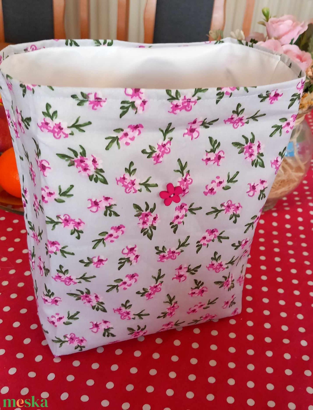 Apró virágmintás, kedves kis uzsonnás tasak, snack bag - táska & tok - uzsonna- & ebéd tartó - ebéd tasak, doboz - Meska.hu Apró virágmintás, kedves kis uzsonnás tasak, snack bag - táska & tok - uzsonna- & ebéd tartó - ebéd tasak, doboz - Meska.hu