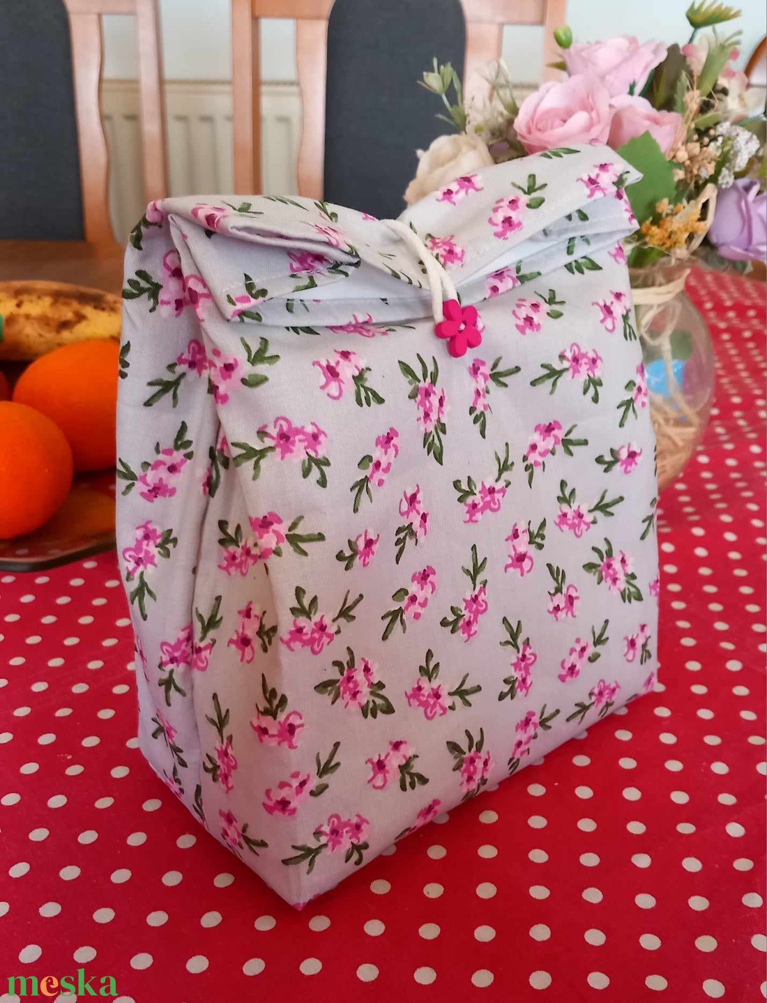 Apró virágmintás, kedves kis uzsonnás tasak, snack bag - táska & tok - uzsonna- & ebéd tartó - ebéd tasak, doboz - Meska.hu Apró virágmintás, kedves kis uzsonnás tasak, snack bag - táska & tok - uzsonna- & ebéd tartó - ebéd tasak, doboz - Meska.hu
