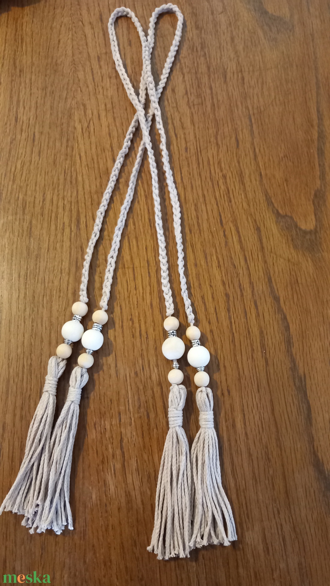 Makramé függönyelkötő zsinór - otthon & életmód - lakástextil - függöny és kiegészítő - függöny elkötő - Meska.hu Makramé függönyelkötő zsinór - otthon & életmód - lakástextil - függöny és kiegészítő - függöny elkötő - Meska.hu