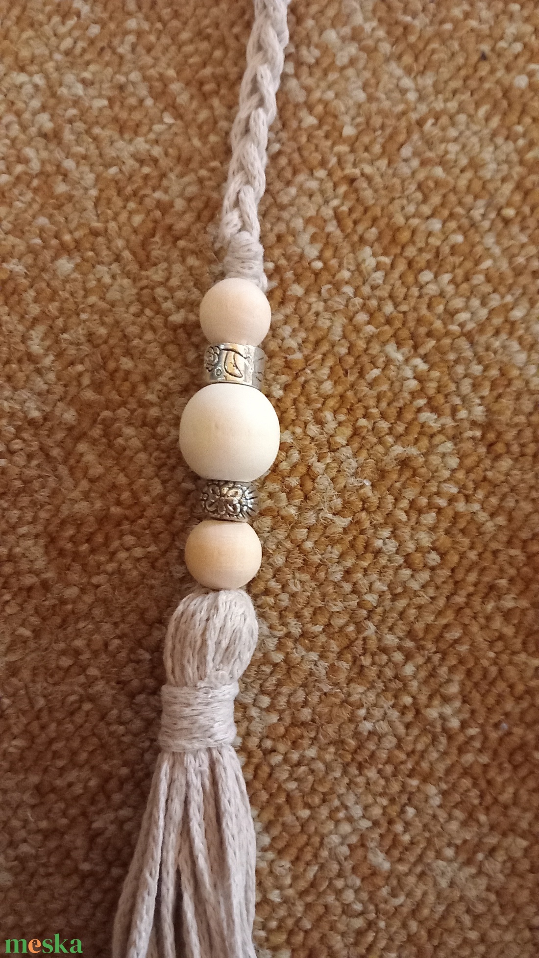 Függönyelkötő zsinór 2 pár ( 4 db) -  - Meska.hu