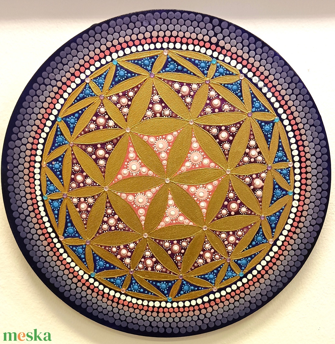 Élet Virága Mandala - otthon & életmód - dekoráció - spiritualitás - mandala - Meska.hu