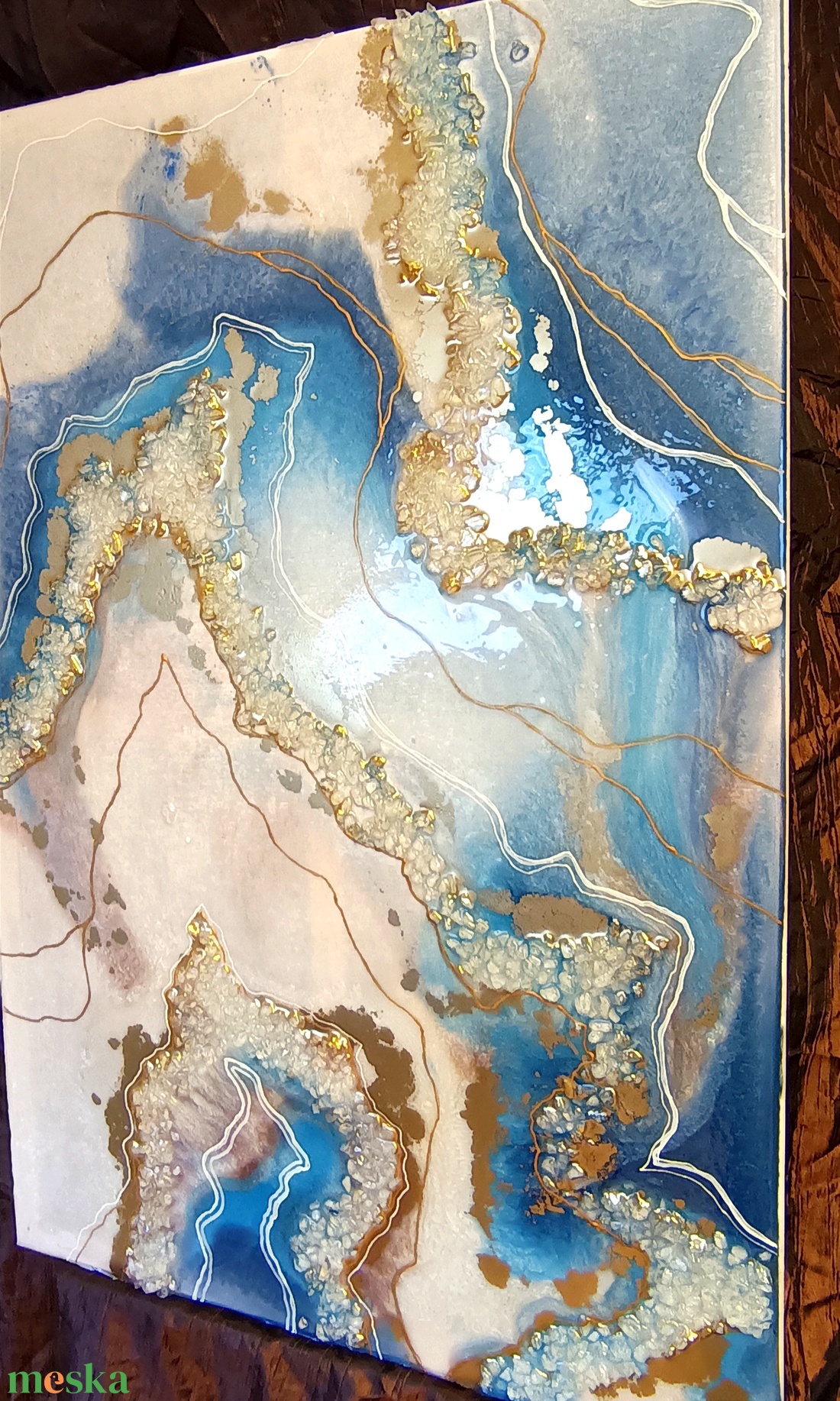 Epoxy geóda - otthon & lakás - dekoráció - kép & falikép - vászonkép - Meska.hu Epoxy geóda - otthon & lakás - dekoráció - kép & falikép - vászonkép - Meska.hu