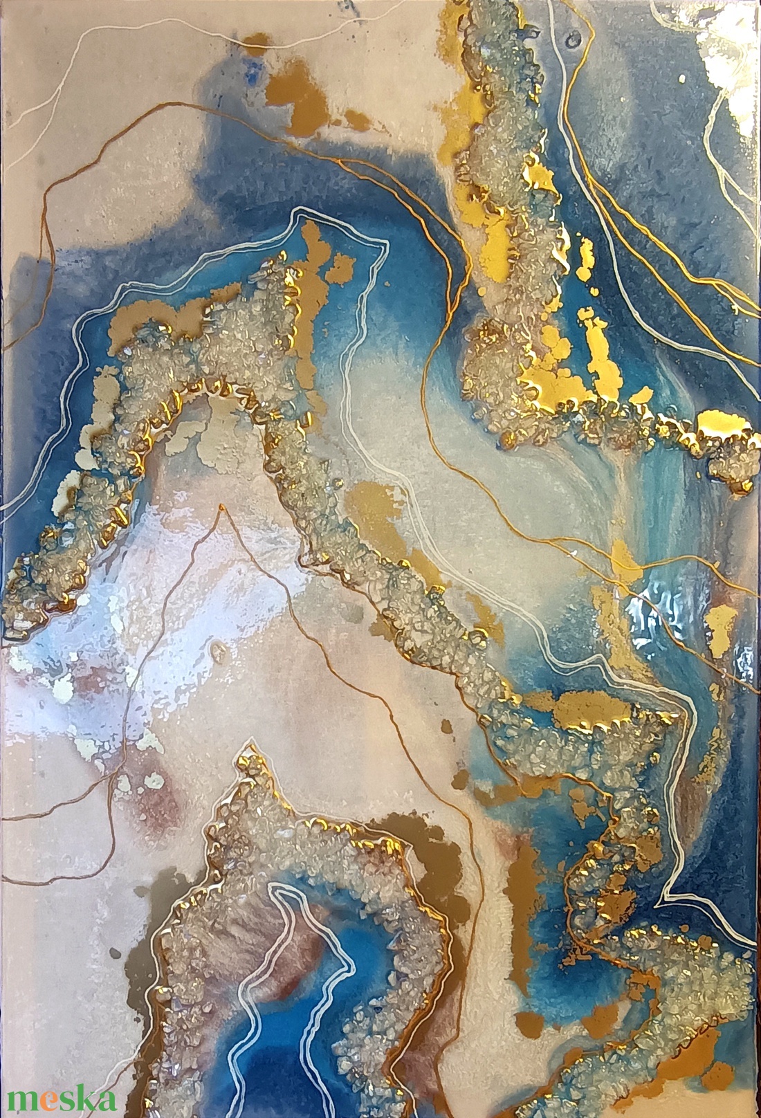 Epoxy geóda - otthon & lakás - dekoráció - kép & falikép - vászonkép - Meska.hu Epoxy geóda - otthon & lakás - dekoráció - kép & falikép - vászonkép - Meska.hu