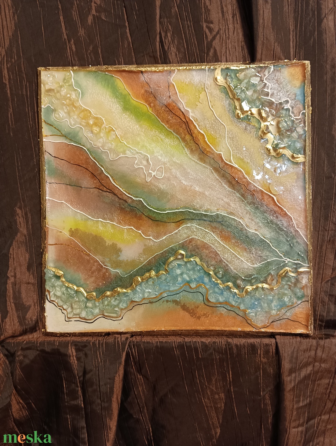 Epoxy geóda - otthon & életmód - dekoráció - kép & falikép - 3d képek - Meska.hu