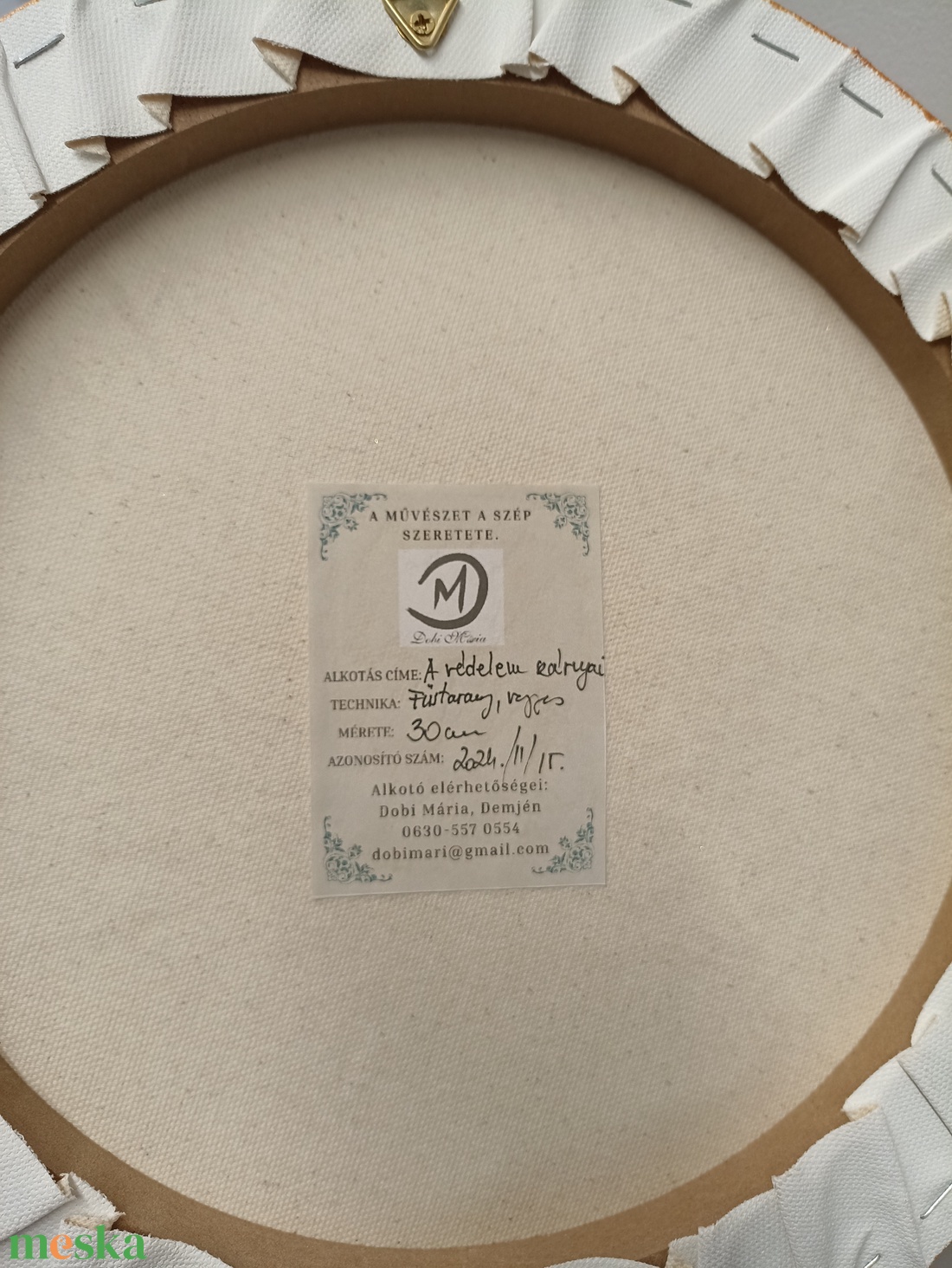 Angyali védelem - otthon & életmód - dekoráció - kép & falikép - 3d képek - Meska.hu