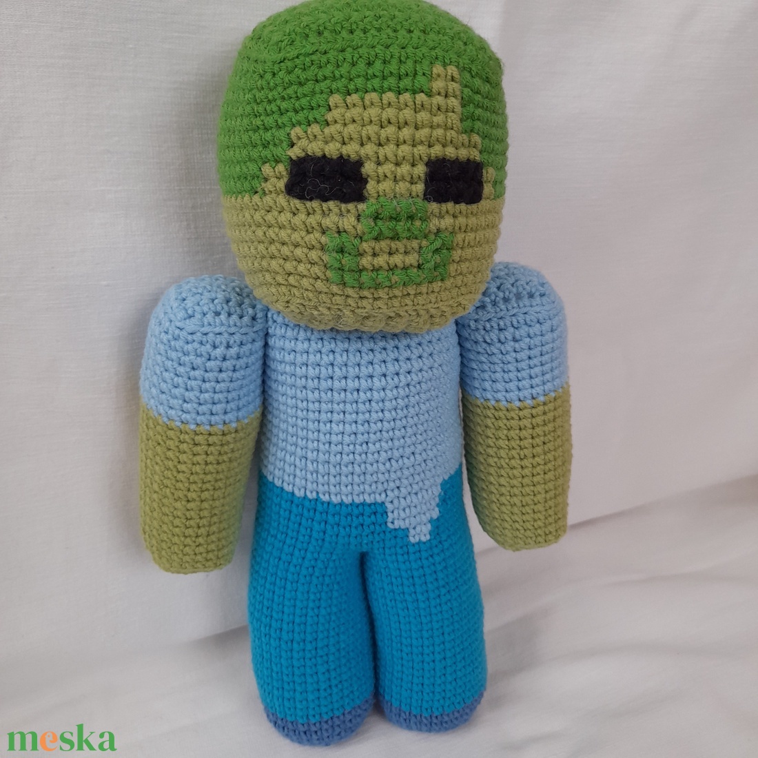 Horgolt minecraft - játék & sport - plüssállat & játékfigura - más figura - Meska.hu