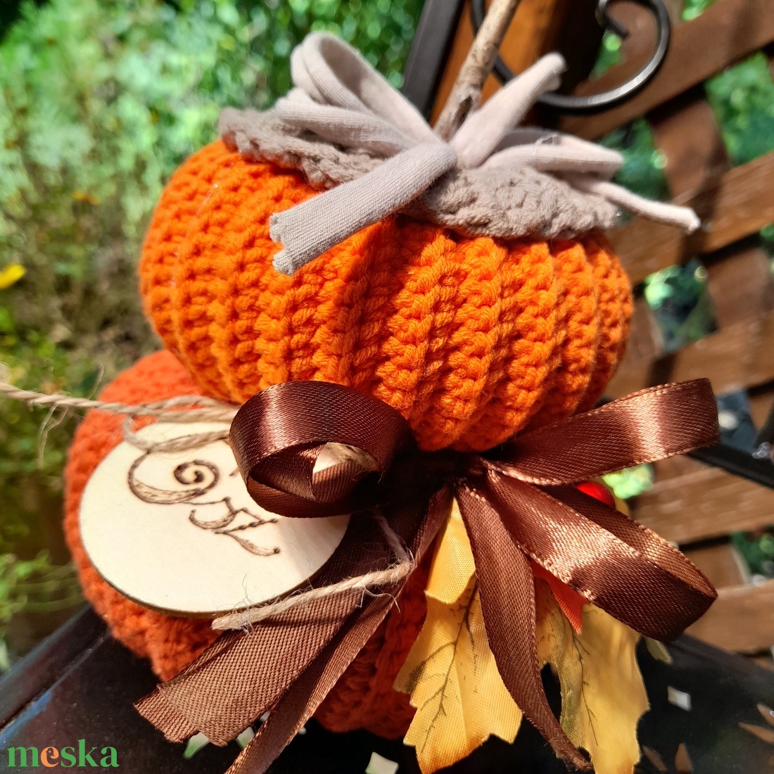 Horgolt őszi Tökdísz - otthon & életmód - dekoráció - halloween - halloweeni dekoráció - Meska.hu Horgolt őszi Tökdísz - otthon & életmód - dekoráció - halloween - halloweeni dekoráció - Meska.hu