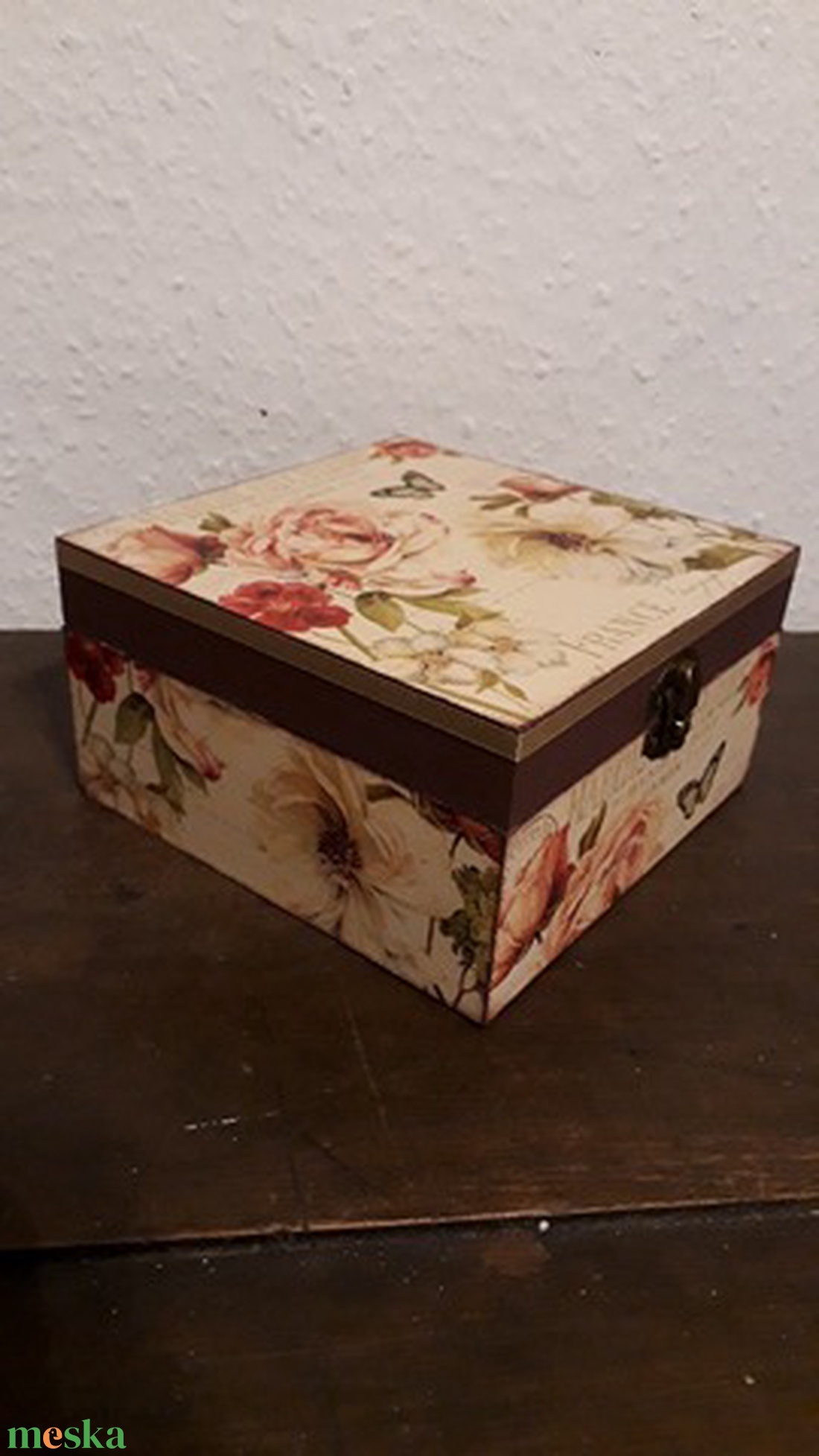 Teafiltertartó doboz! - otthon & életmód - konyhafelszerelés, tálalás - konyhai tárolás - tea & kávé tárolás - Meska.hu