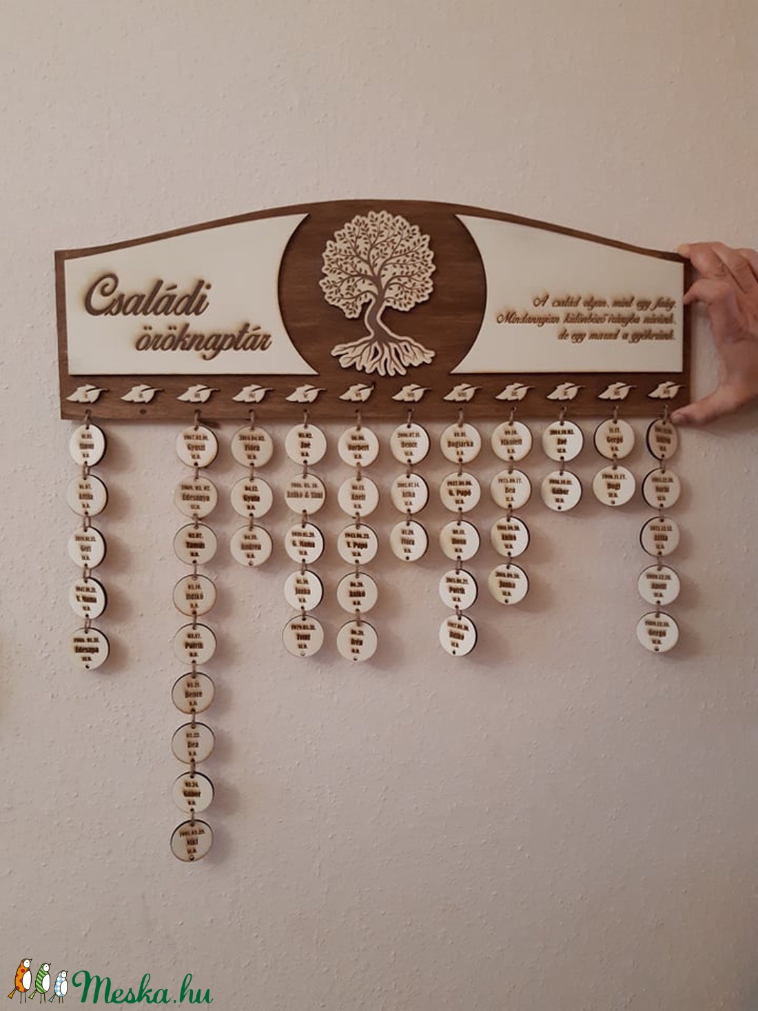 Családi öröknaptár! Az otthonod dísze! :) - otthon & életmód - dekoráció - Meska.hu Családi öröknaptár! Az otthonod dísze! :) - otthon & életmód - dekoráció - Meska.hu