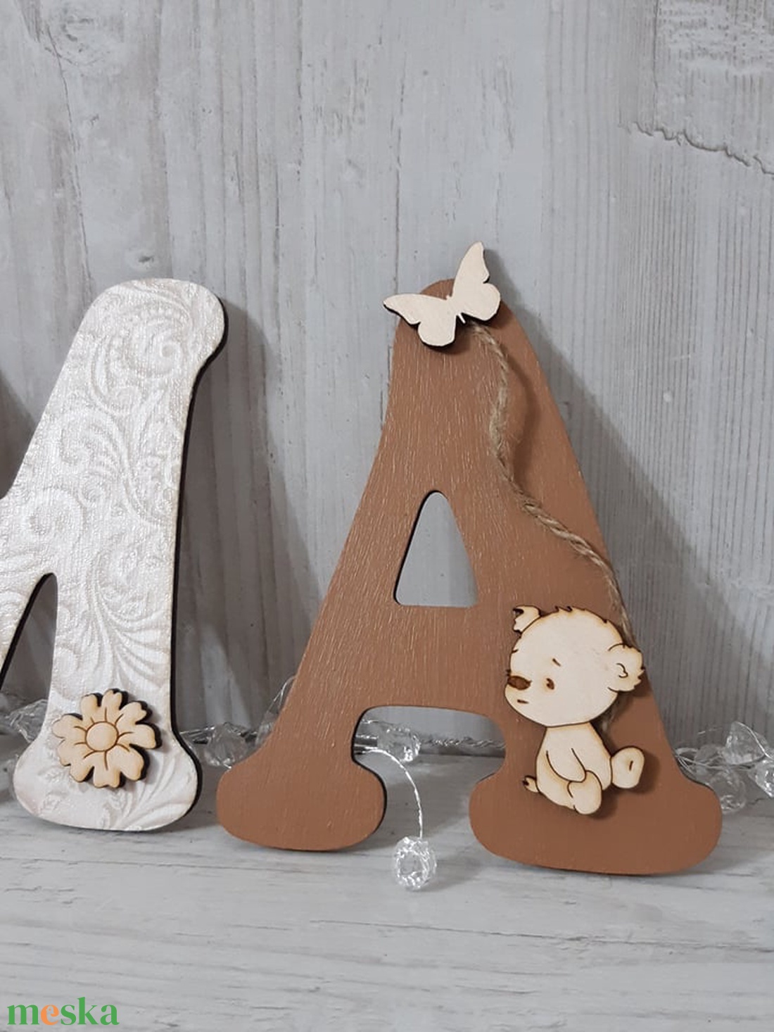 Név / felirat / betű! Babaszoba dekoráció! Fal / ajtó dekoráció! - otthon & életmód - dekoráció - Meska.hu