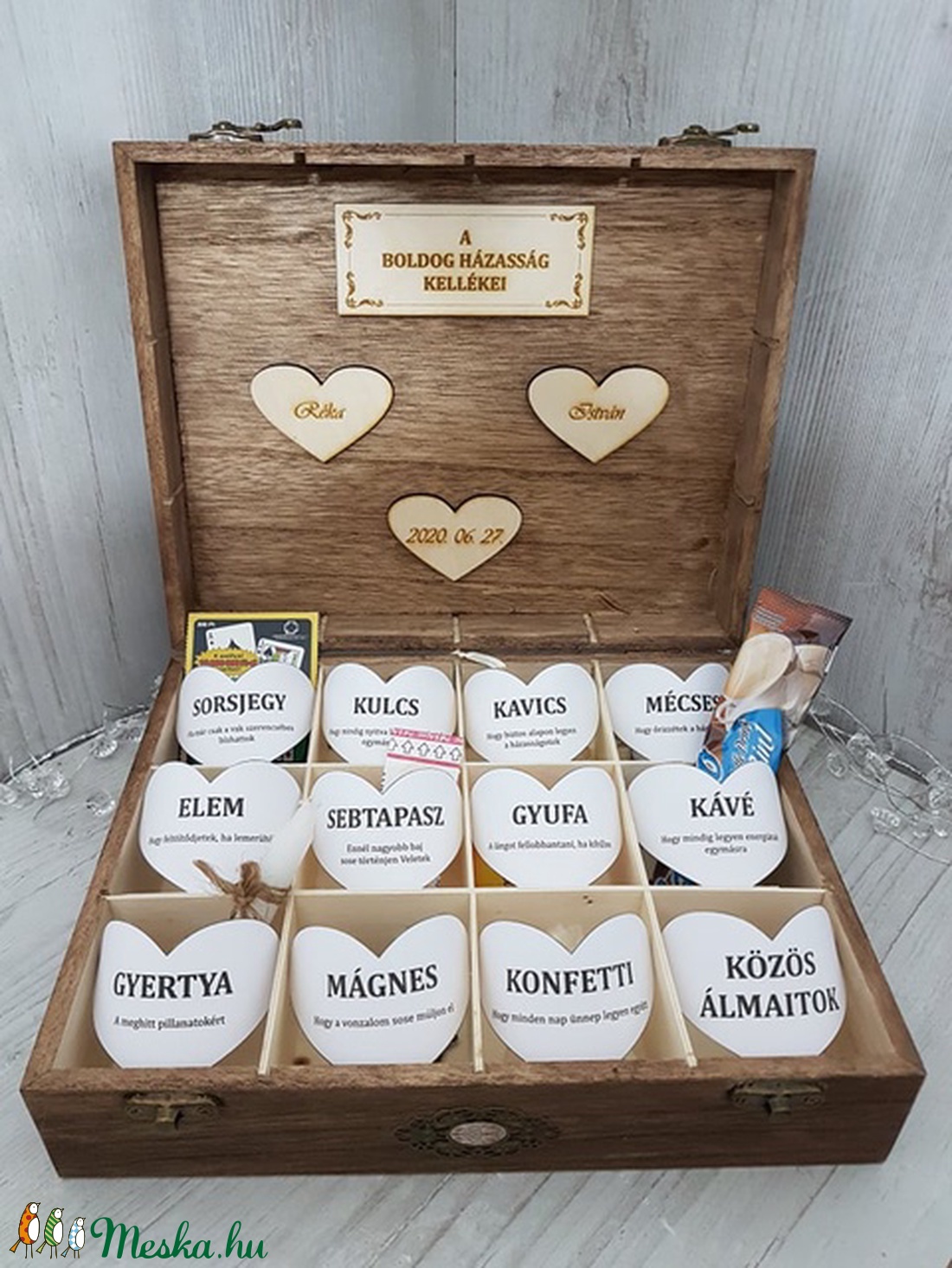 Vicces, romantikus ajándék esküvőre, lánybúcsúra! Nászajándék! - esküvő - emlék & ajándék - nászajándék - Meska.hu