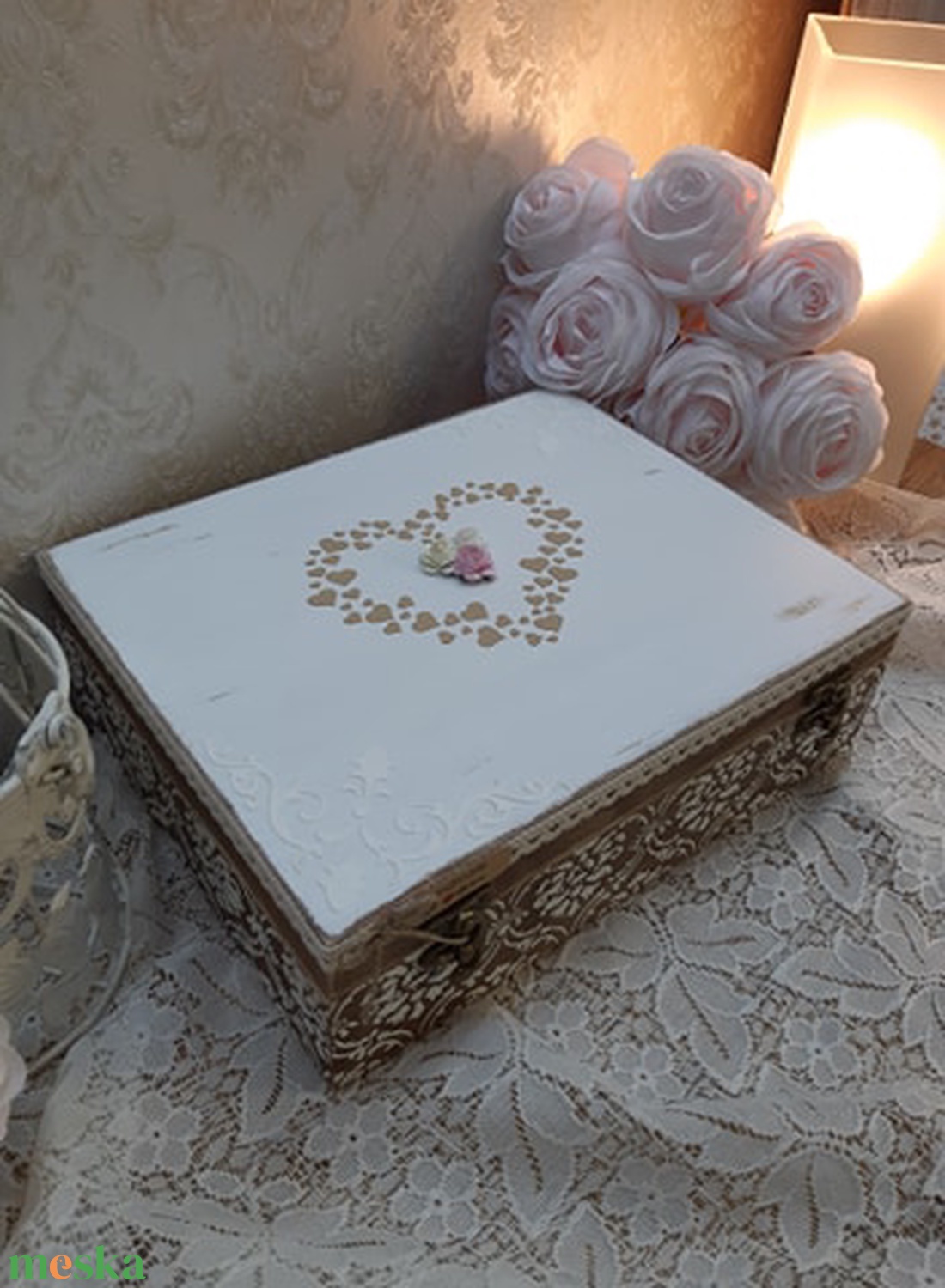 Vicces, romantikus esküvői ajándékdoboz, nászajándék! - esküvő - emlék & ajándék - nászajándék - Meska.hu