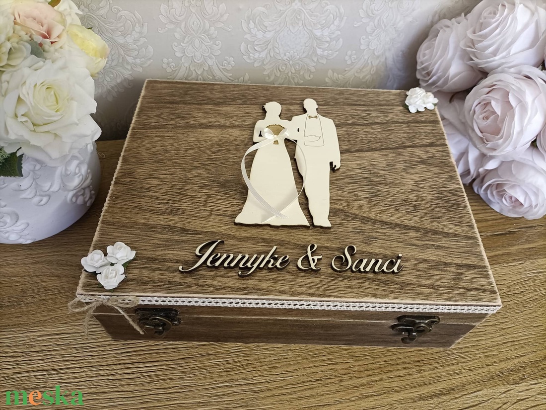 Vicces, romantikus esküvői ajándékdoboz! Nászajándék! Meglepetés lánybúcsúra! - esküvő - emlék & ajándék - nászajándék - Meska.hu