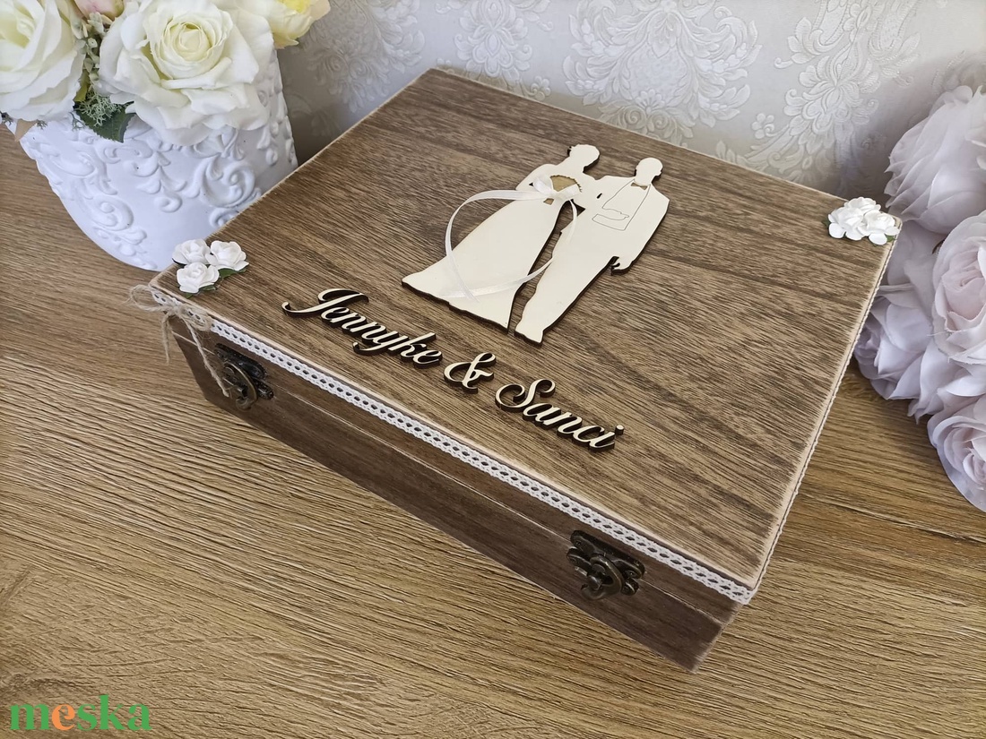 Vicces, romantikus esküvői ajándékdoboz! Nászajándék! Meglepetés lánybúcsúra! - esküvő - emlék & ajándék - nászajándék - Meska.hu