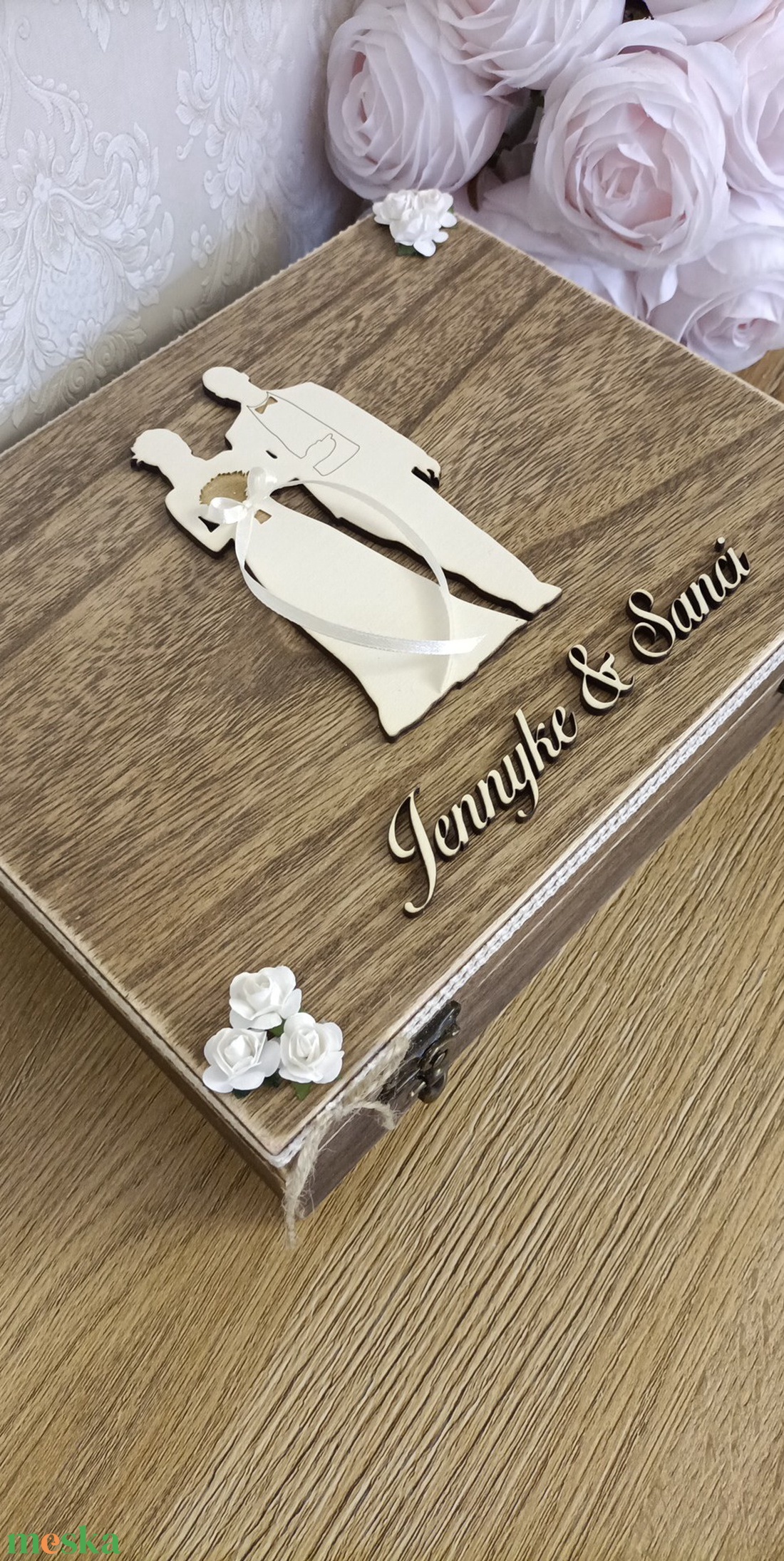 Vicces, romantikus esküvői ajándékdoboz! Nászajándék! Meglepetés lánybúcsúra! - esküvő - emlék & ajándék - nászajándék - Meska.hu