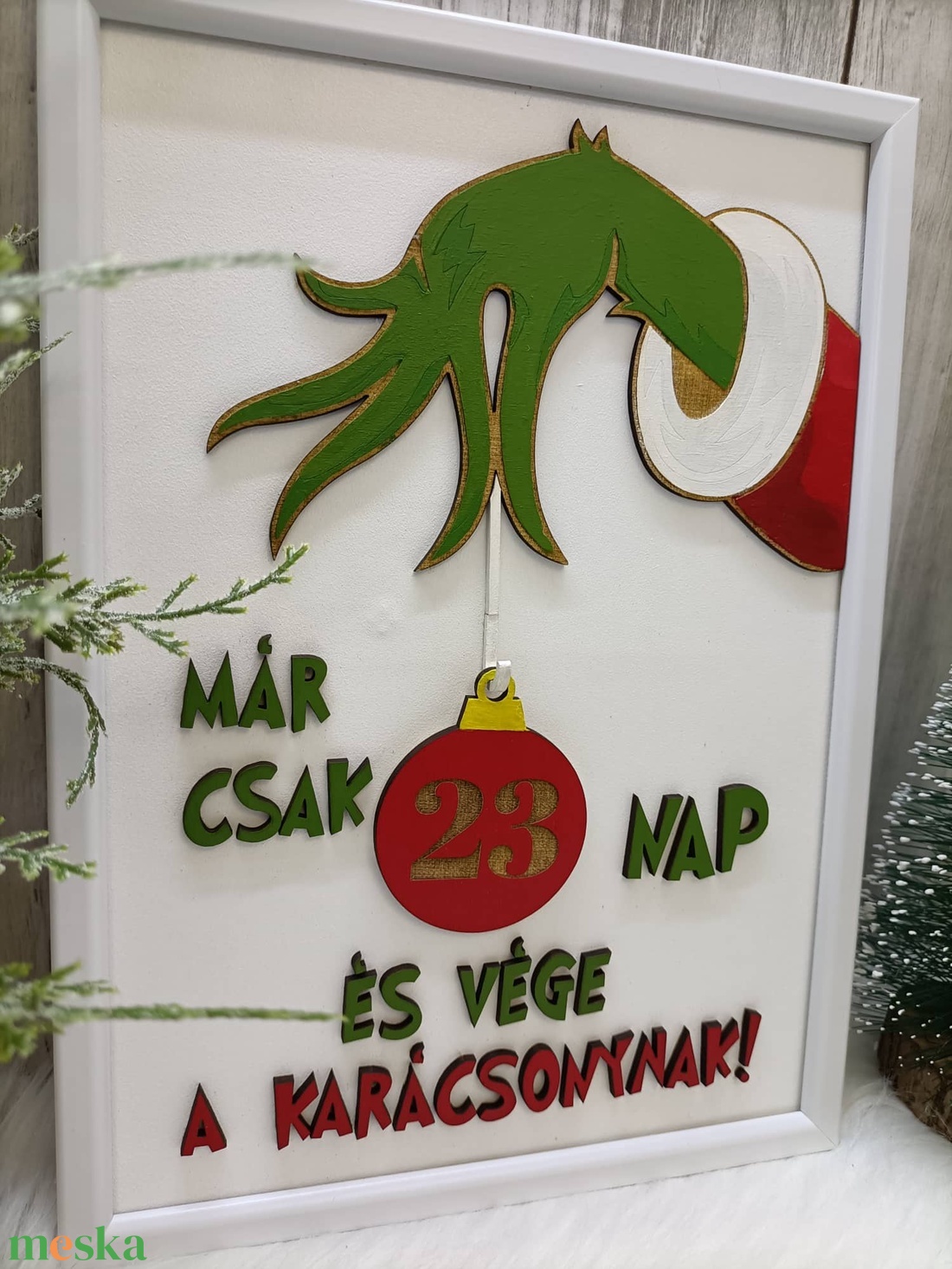 ÚJDONSÁG! Grincs-kollekció! Karácsonyi ajtódísz, visszaszámlálóval! - karácsony - karácsonyi lakásdekoráció - karácsonyi lakásdíszek - Meska.hu ÚJDONSÁG! Grincs-kollekció! Karácsonyi ajtódísz, visszaszámlálóval! - karácsony - karácsonyi lakásdekoráció - karácsonyi lakásdíszek - Meska.hu