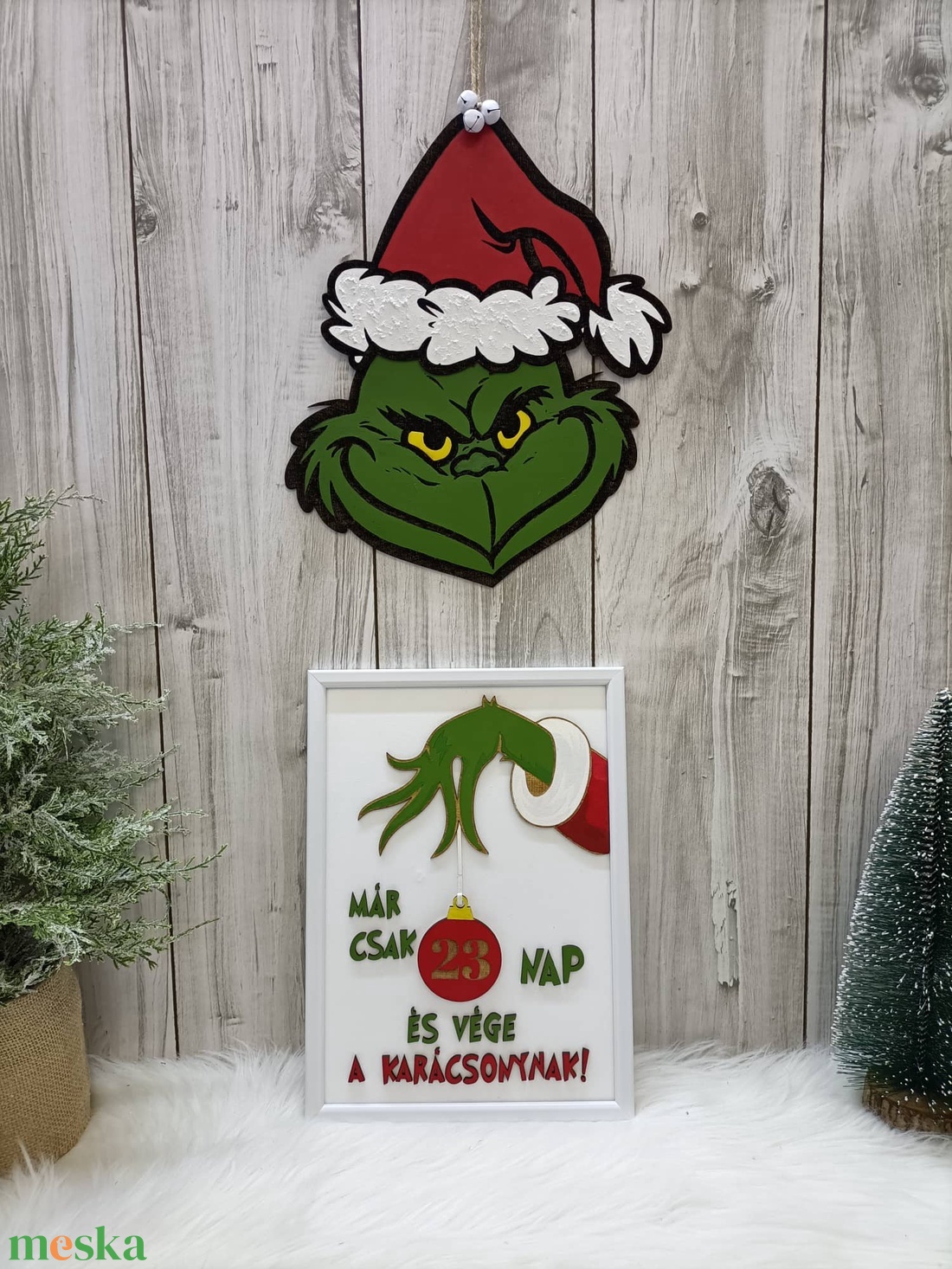 ÚJDONSÁG! Grincs-kollekció! Karácsonyi ajtódísz, visszaszámlálóval! - karácsony - karácsonyi lakásdekoráció - karácsonyi lakásdíszek - Meska.hu ÚJDONSÁG! Grincs-kollekció! Karácsonyi ajtódísz, visszaszámlálóval! - karácsony - karácsonyi lakásdekoráció - karácsonyi lakásdíszek - Meska.hu