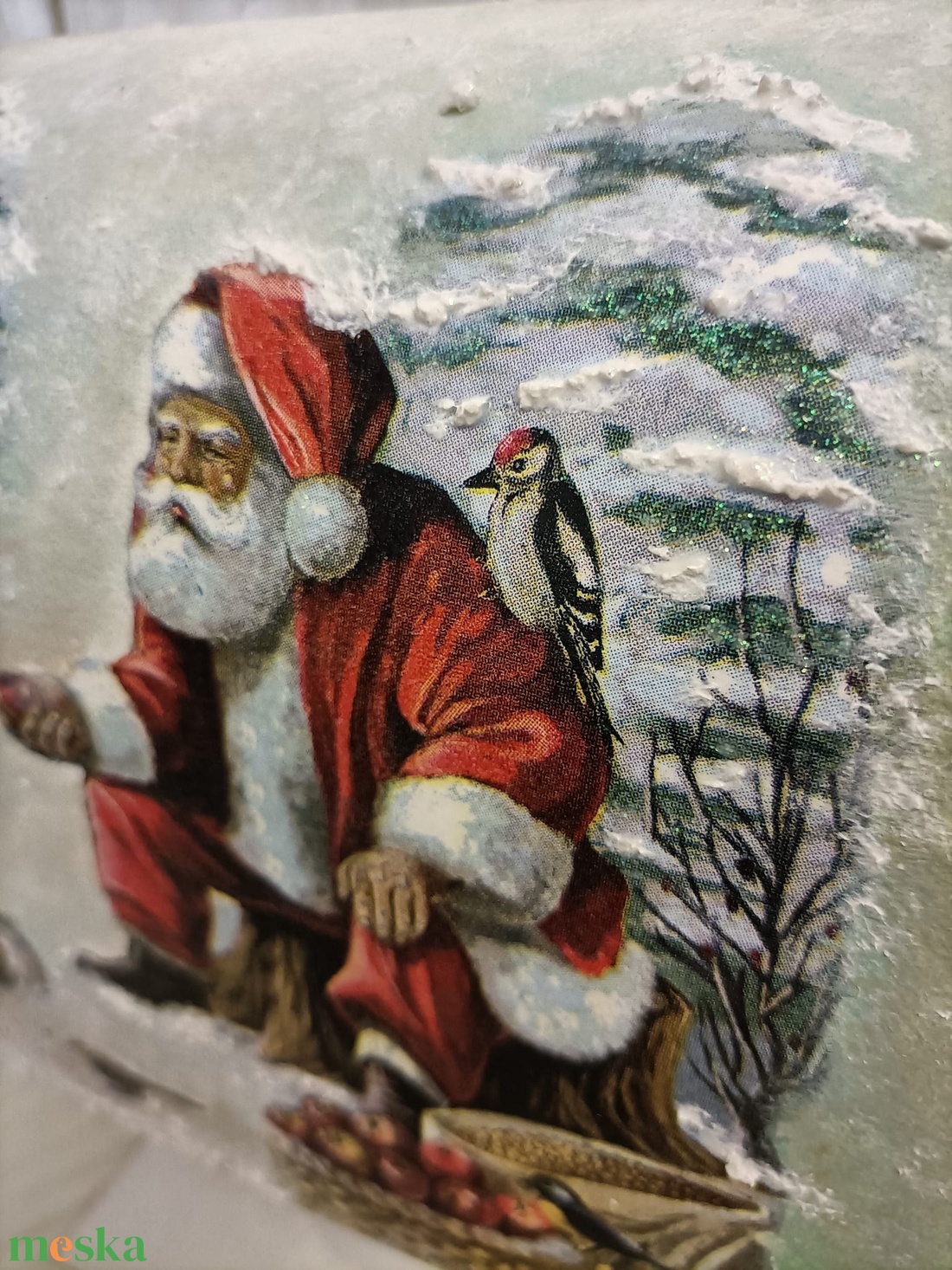 Meseszép, karácsonyi postaláda! - karácsony - karácsonyi lakásdekoráció - karácsonyi lakásdíszek - karácsonyi lakásdekoráció - Meska.hu