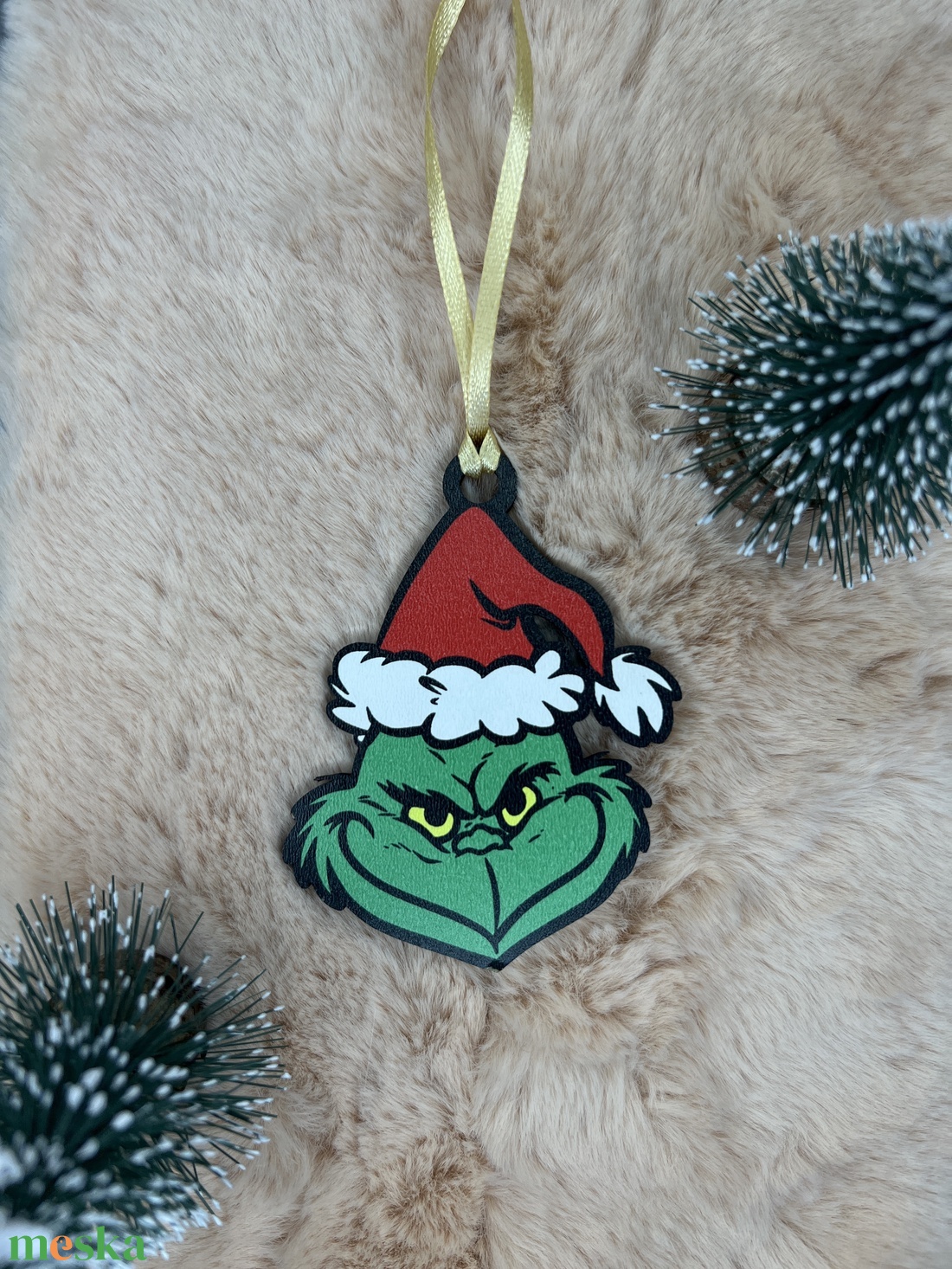 ÚJDONSÁG! Grincs-kollekció! Karácsonyfadísz, ajándékkísérő, kulcstartó! - karácsony - karácsonyi lakásdekoráció - karácsonyfadíszek - Meska.hu